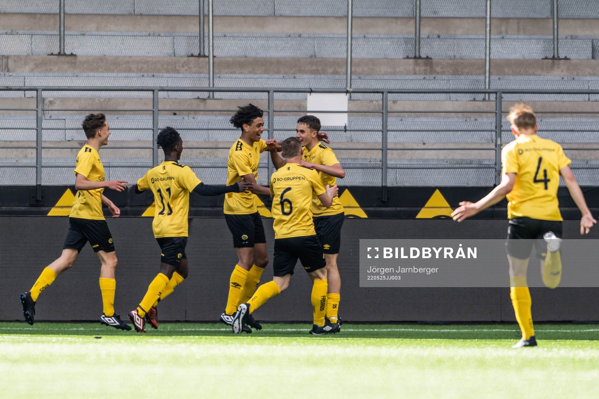 Elfsborgs spelare jublar