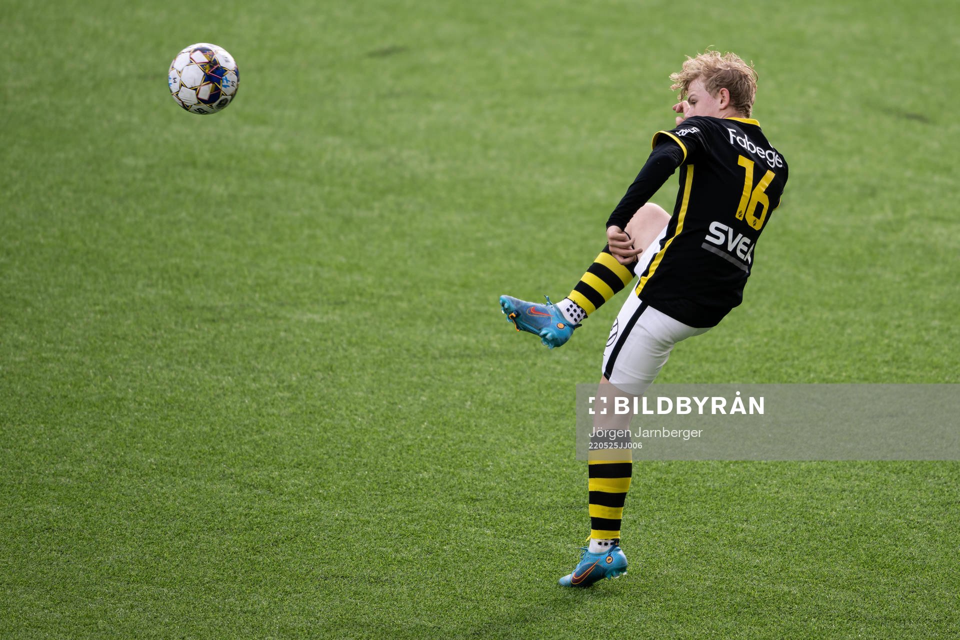 AIKs Franz Olsson under finalen i Ligacupen P16 mellan Elfsborg och AIK den 25 maj 2022 i Borås. 