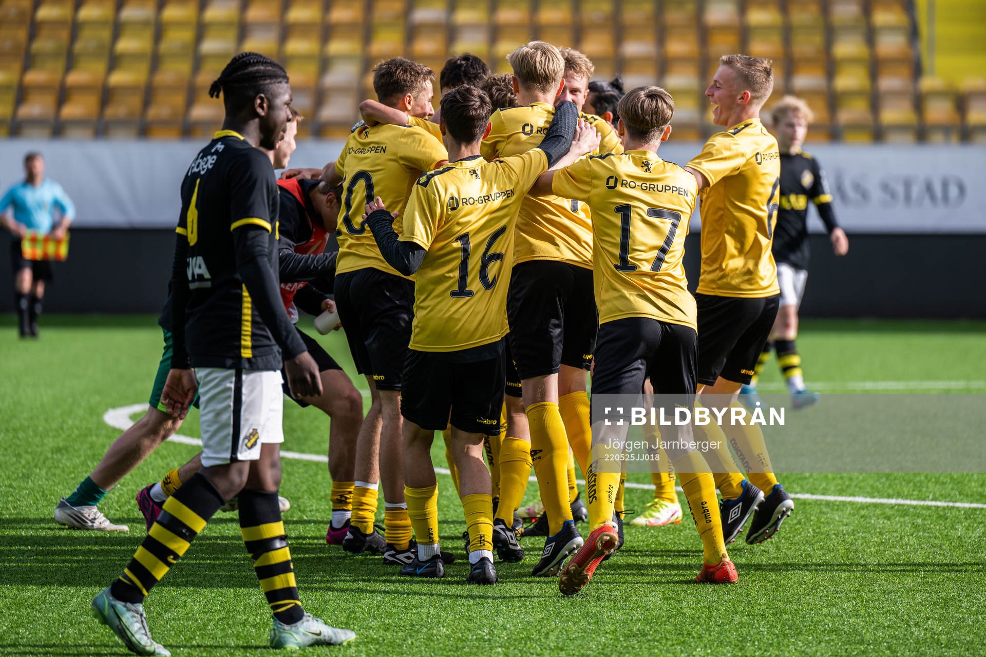 Elfsborgs spelare jublar vid slutsignalen