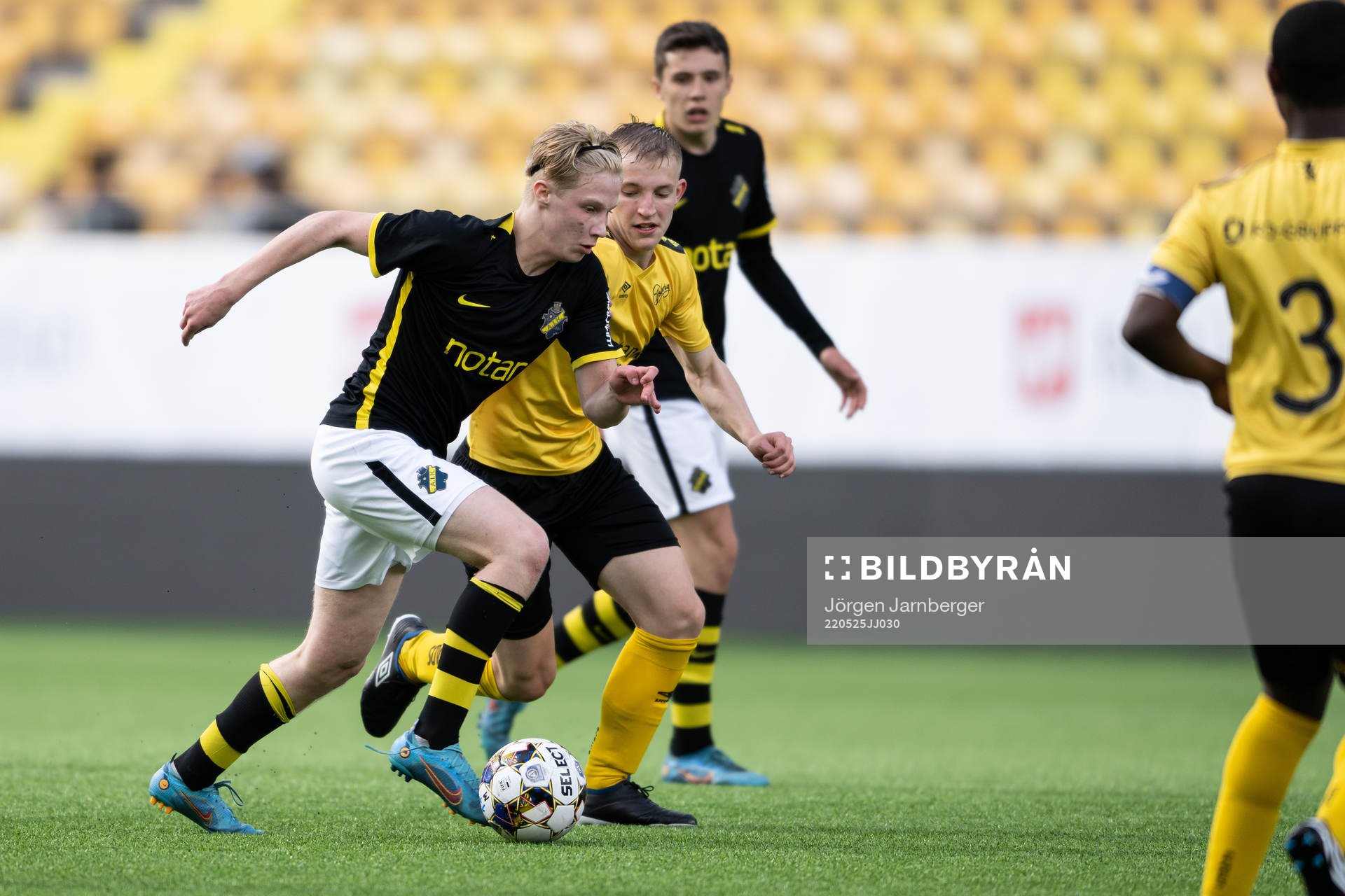 AIKs Andreas Redkin och Elfsborgs Arvid Södeliden