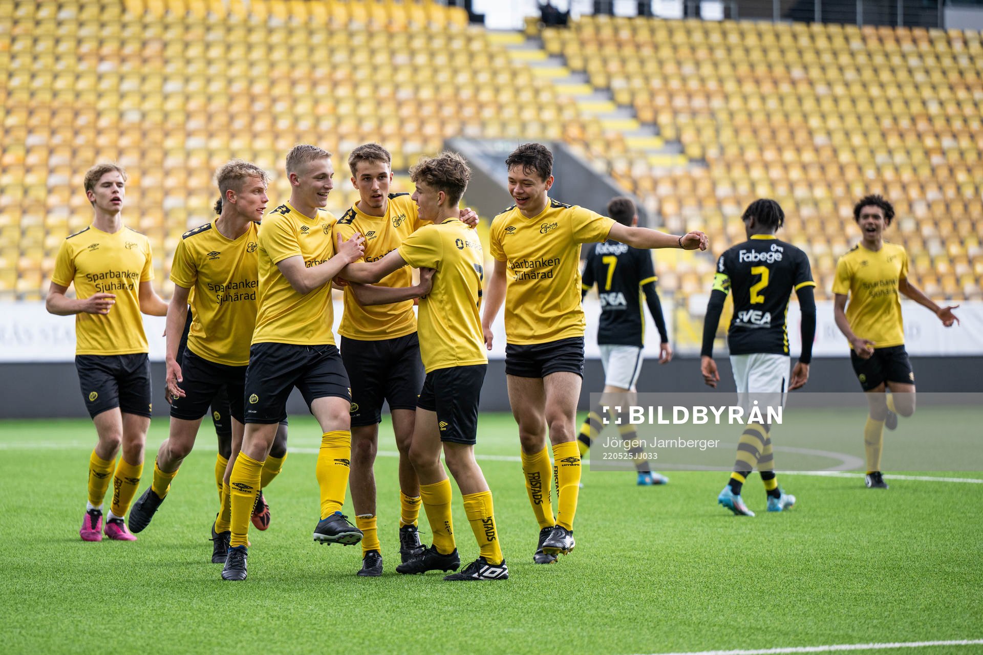 Elfsborgs spelare jublar