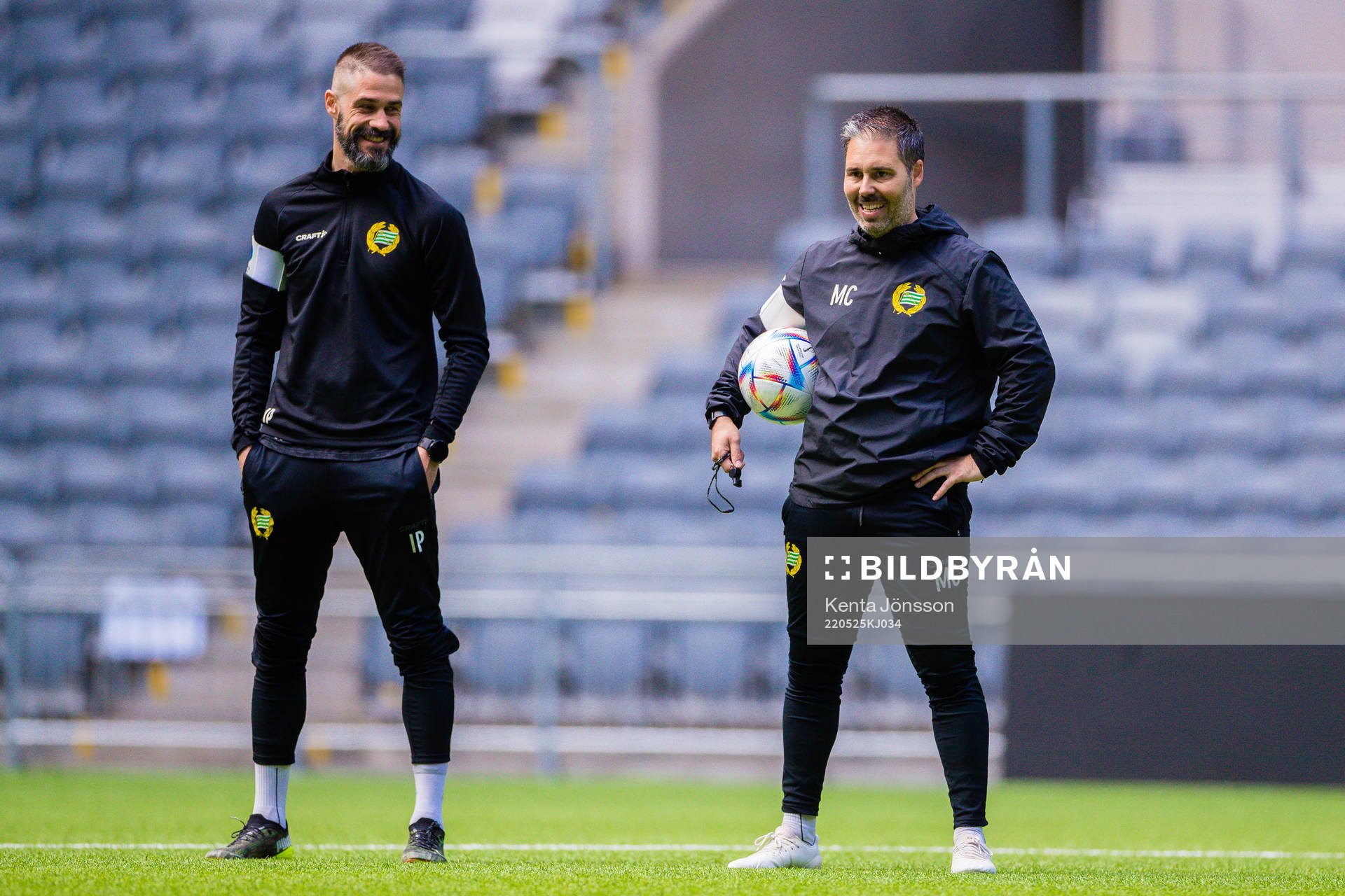 Hammarbys assisterande tränare Ivan Piñol Zoroa och