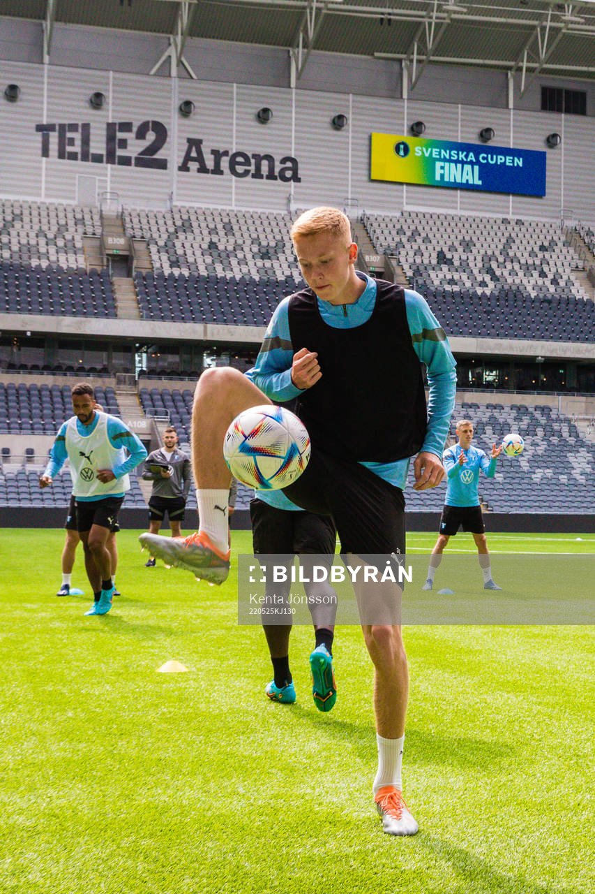 Malmö FFs Hugo Larsson