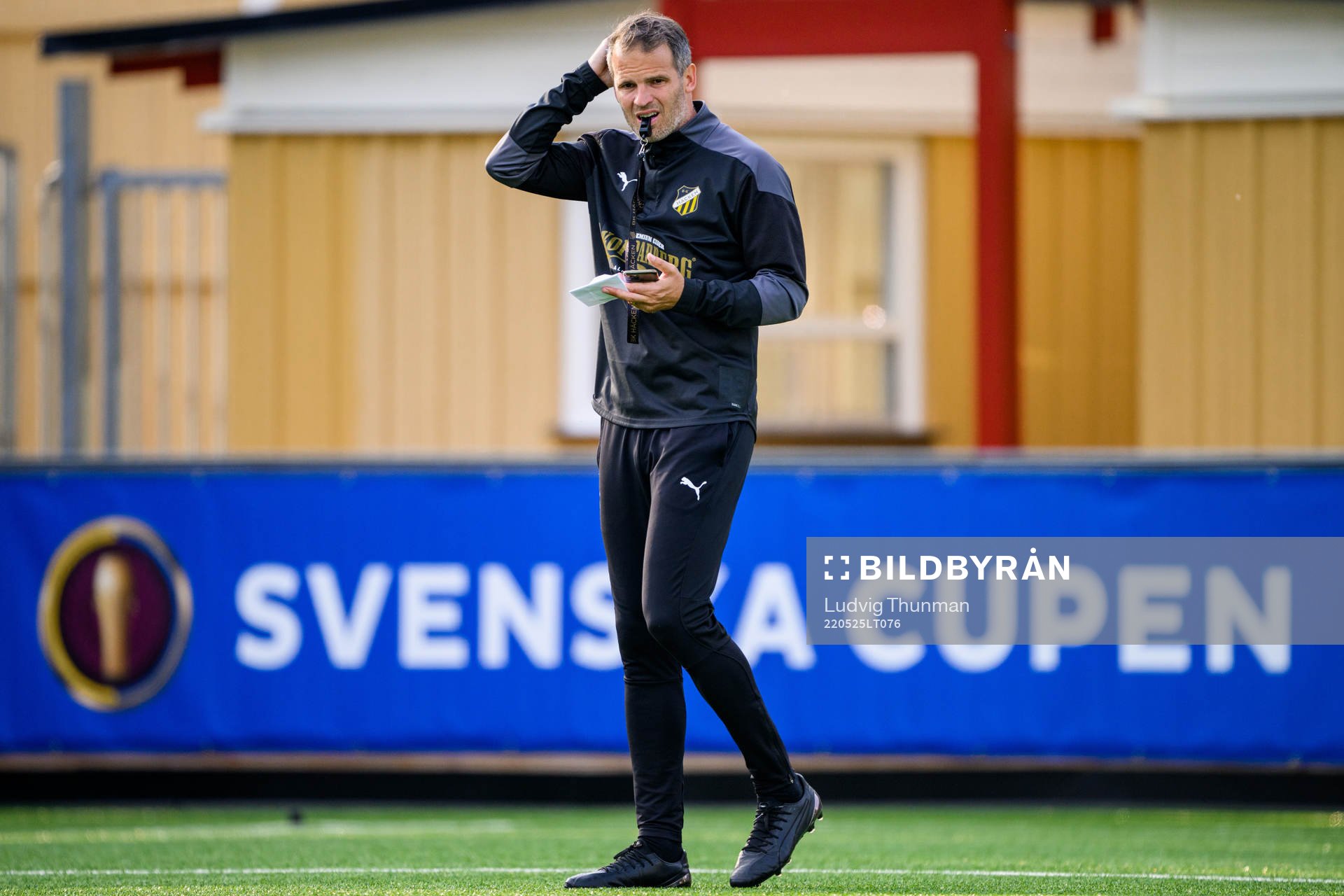 Tränare Robert Vilahamn