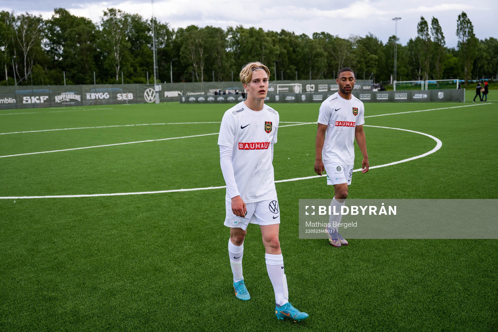 Brommapojkarnas Lucas Bergvall och Philip De Fine Licht