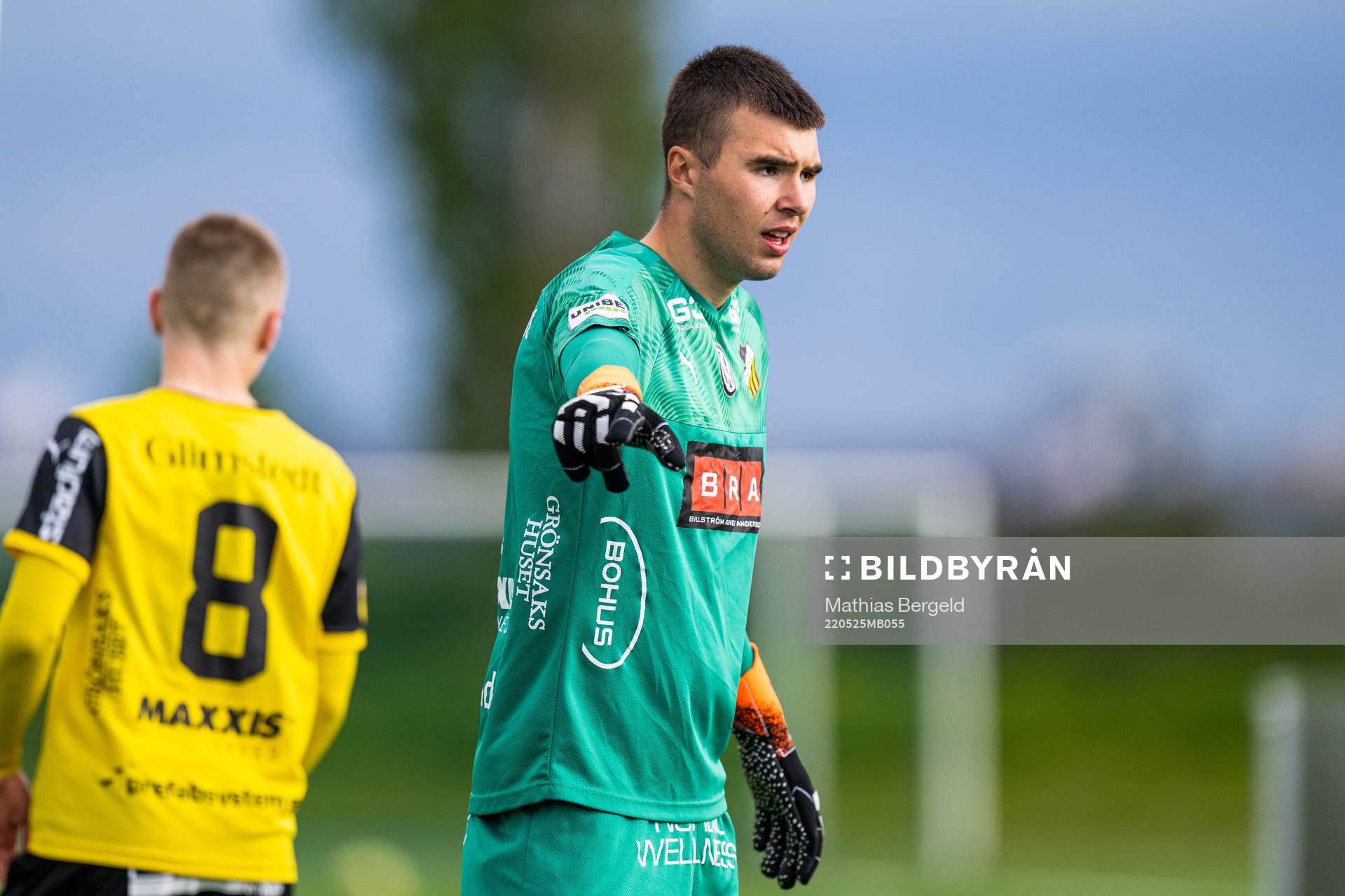 Häckens målvakt Sebastian Banozic