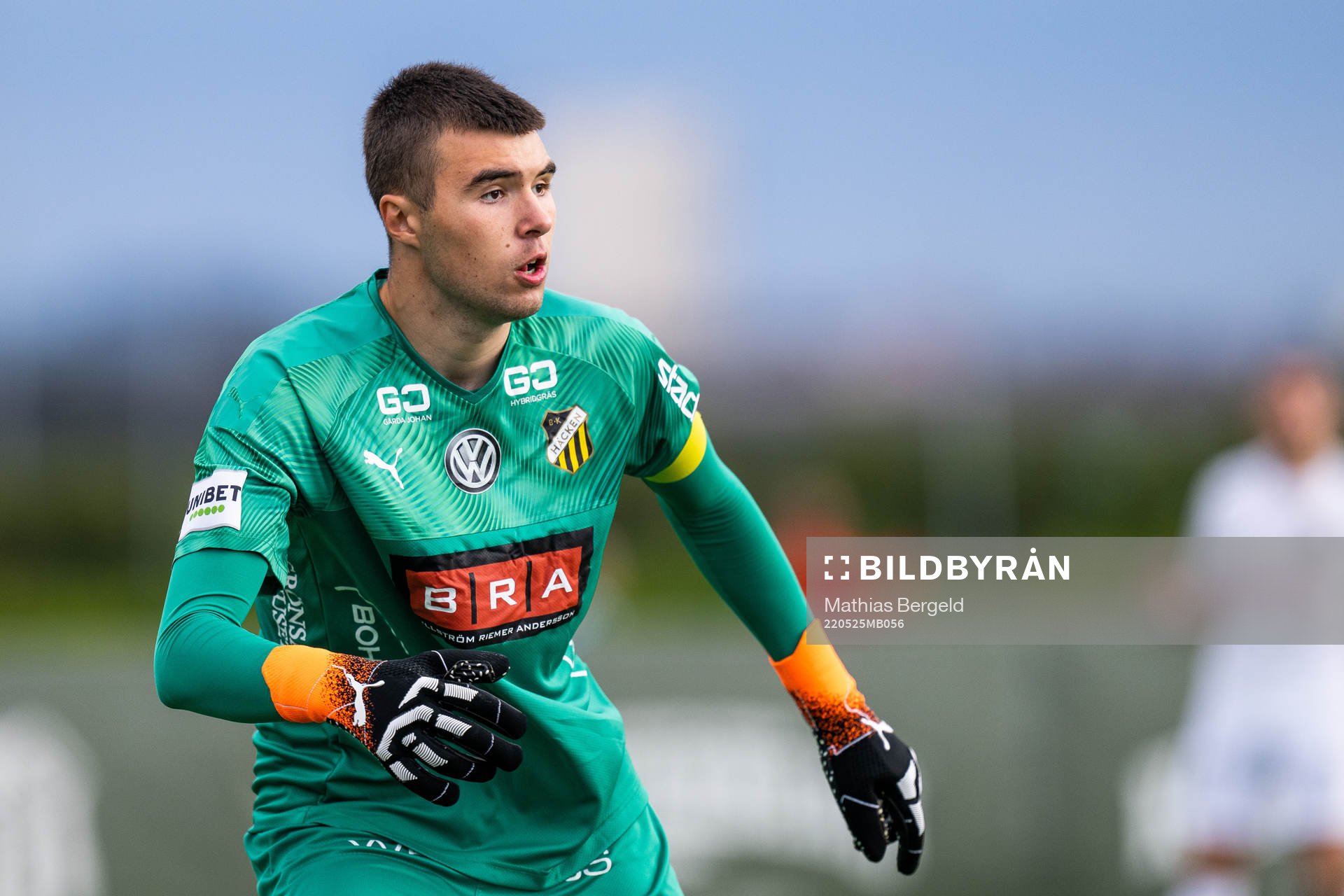 Häckens målvakt Sebastian Banozic