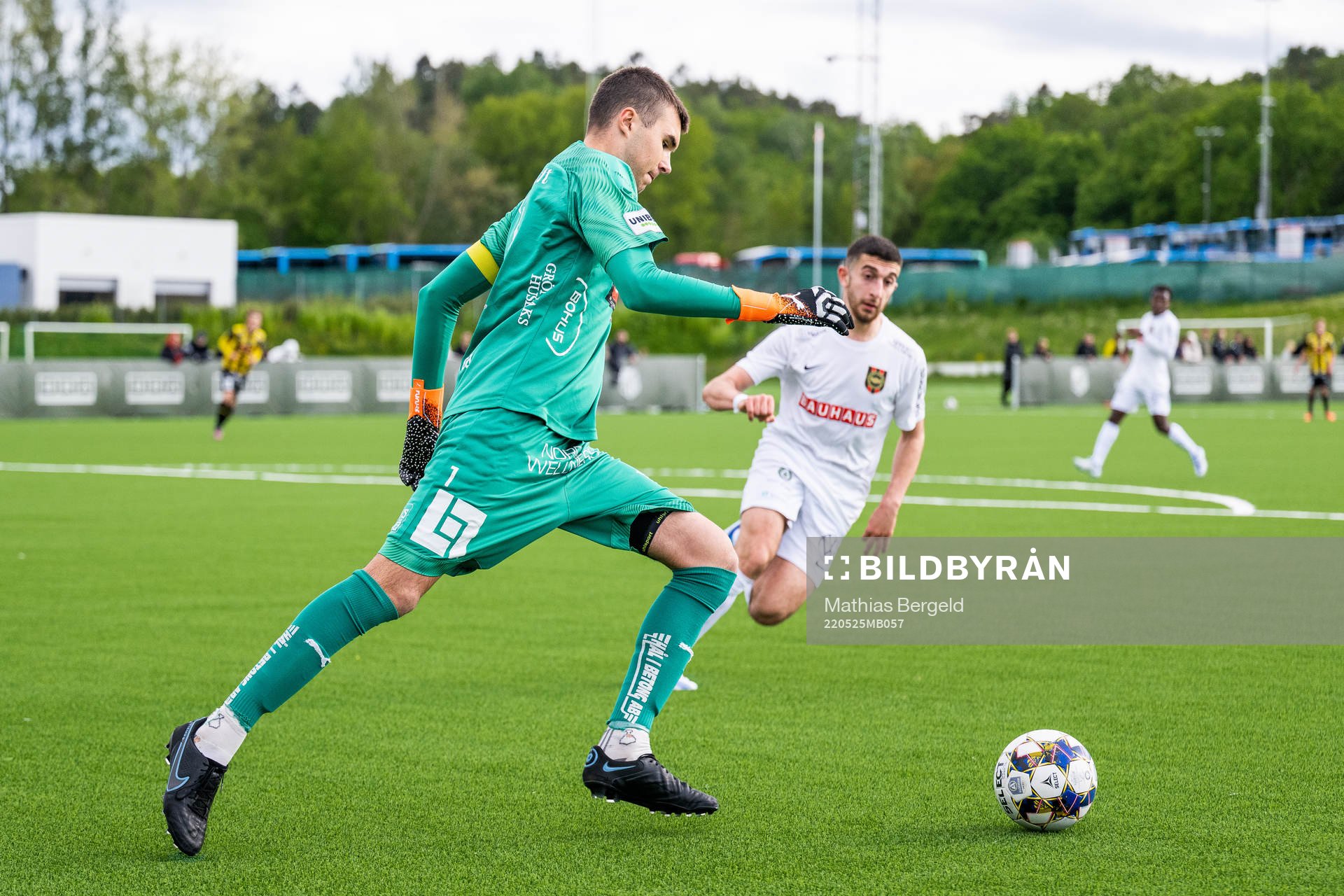 Häckens målvakt Sebastian Banozic