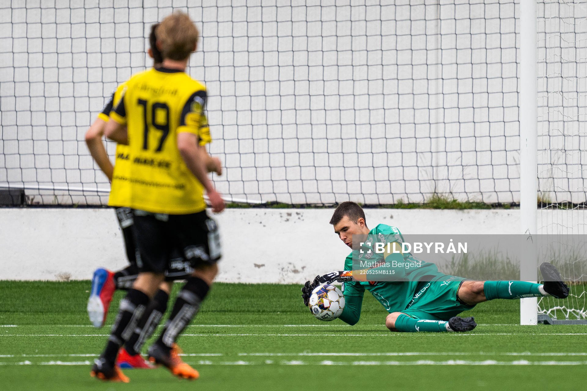 Häckens målvakt Sebastian Banozic