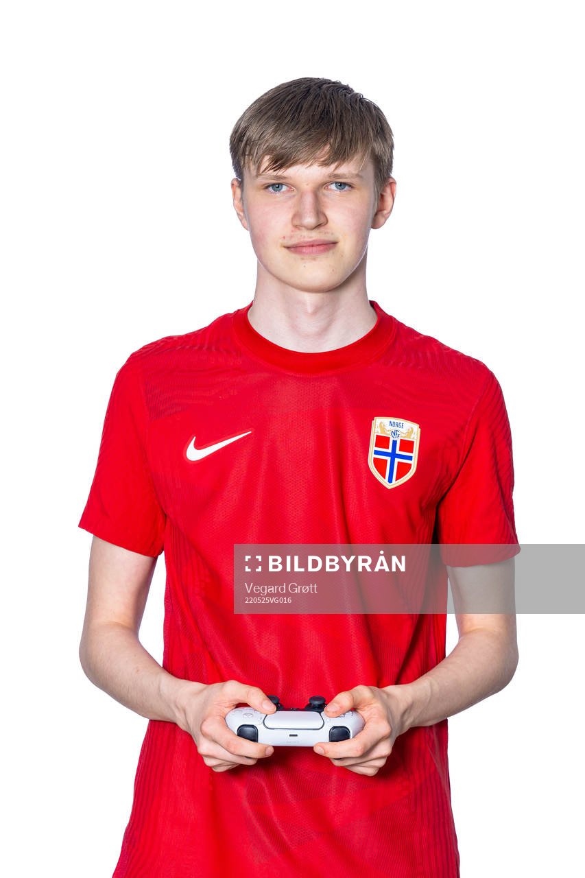 Jonas Myhrhaug Kristiansen of the Norwegian e-sport
