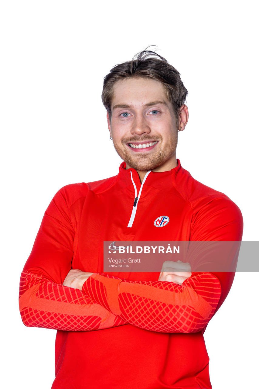 Johan Færaas of the Norwegian e-sport national team poses