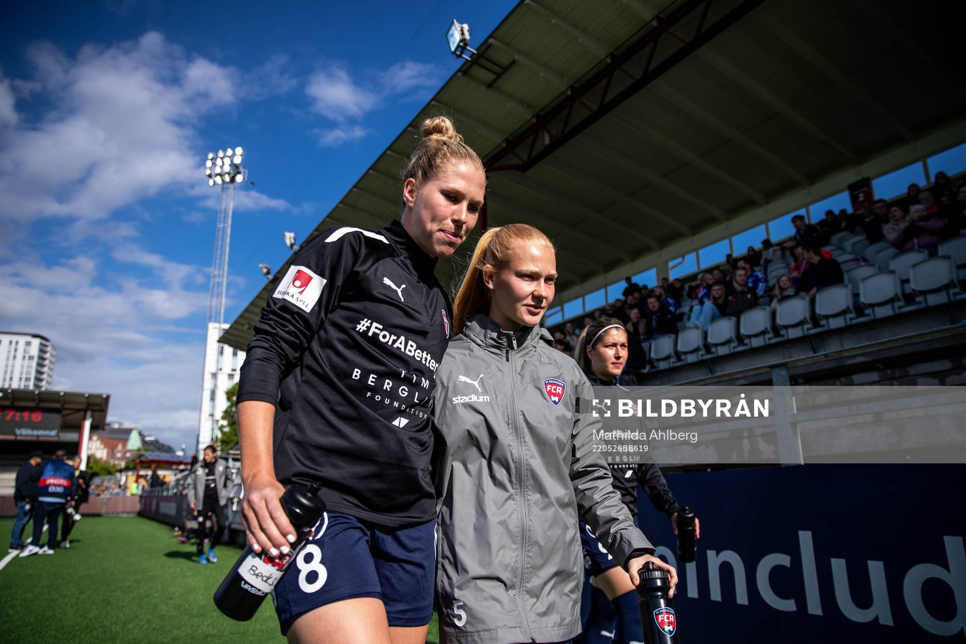 Rosengårds Rebecca Knaak och Olivia Welin