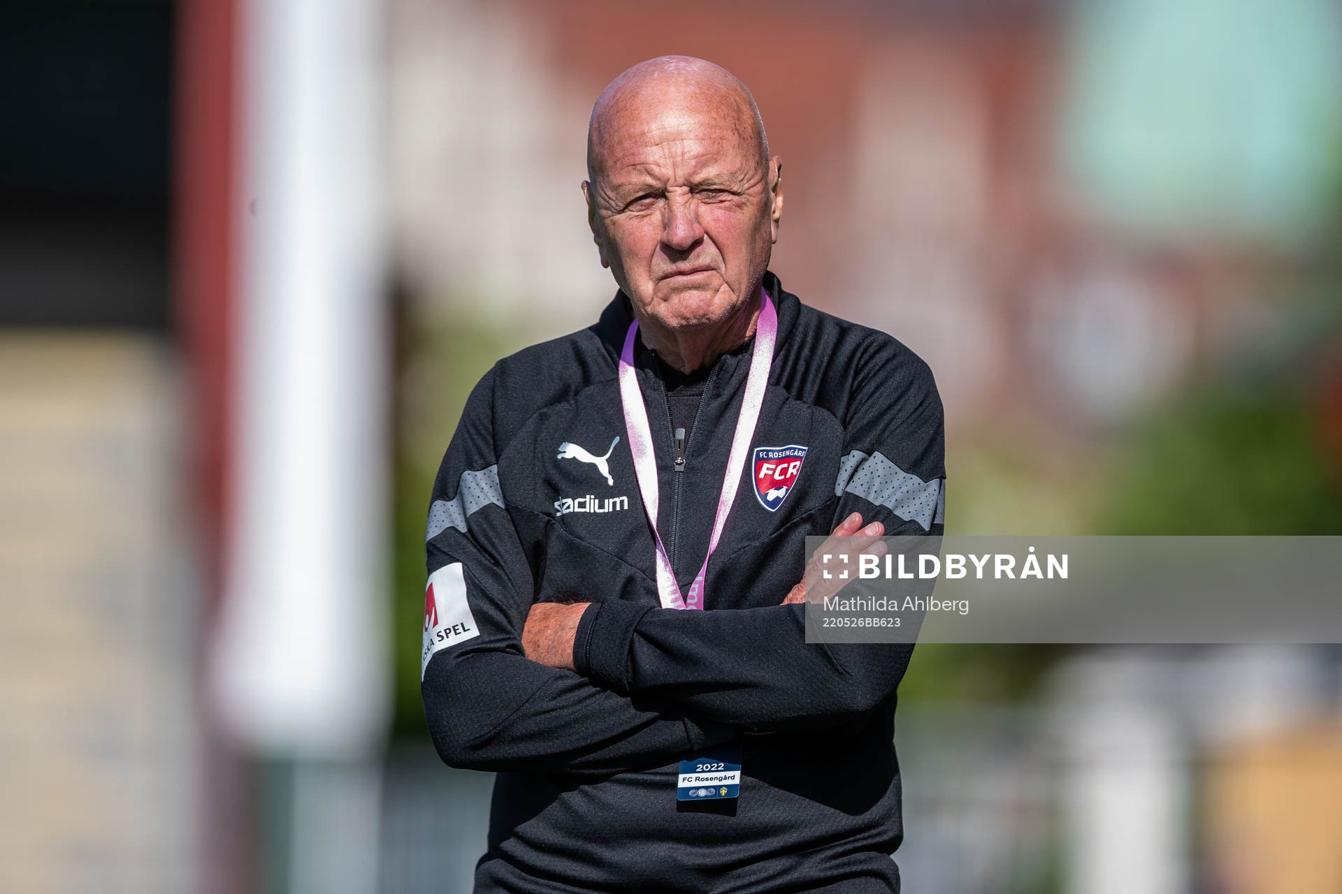 Rosengårds fotbollsansvarig Erling Nilsson