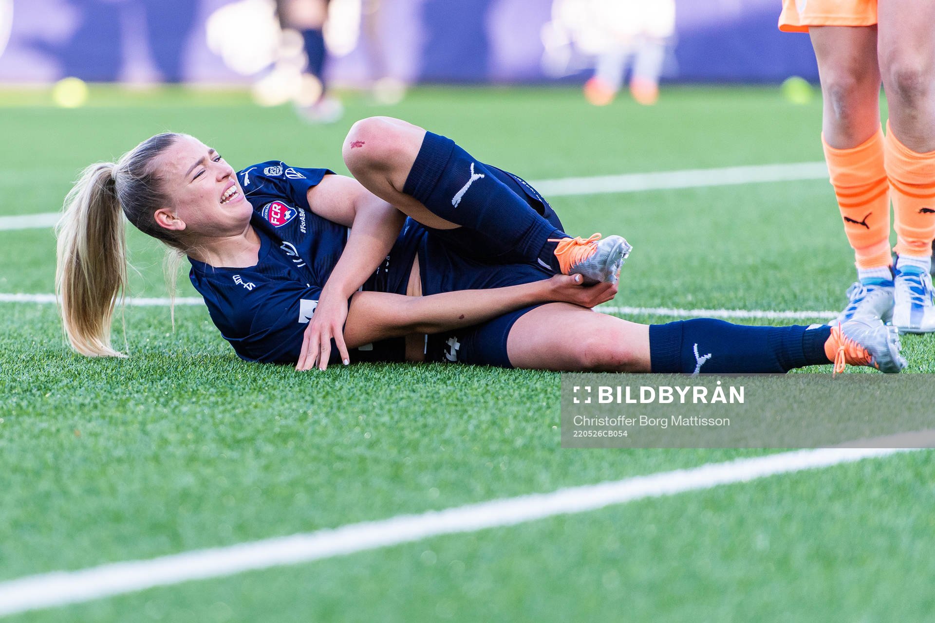 Rosengårds Charlotte Grant har ont