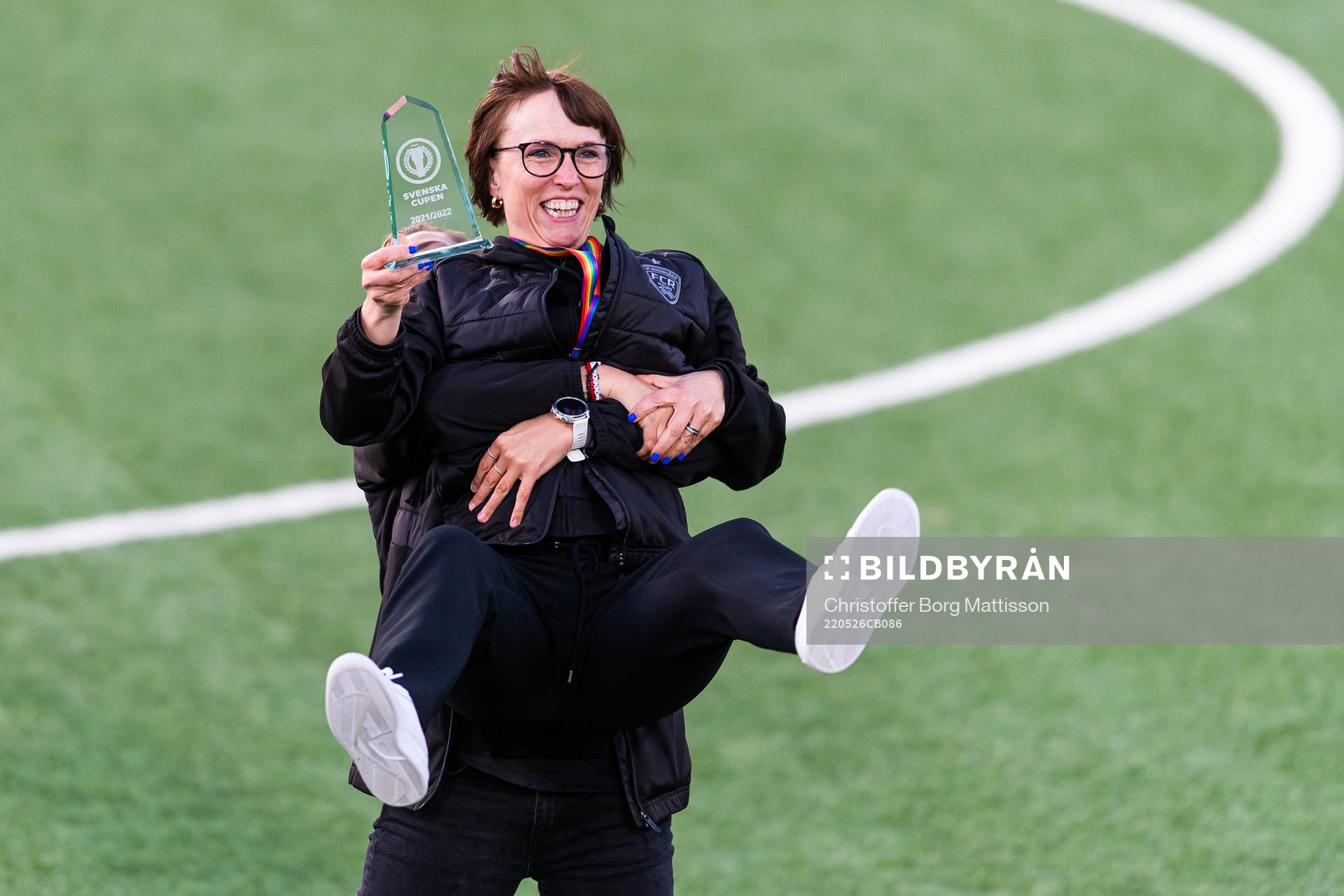 Rosengårds sportchef Therese Sjögran och klubbchef Jenny