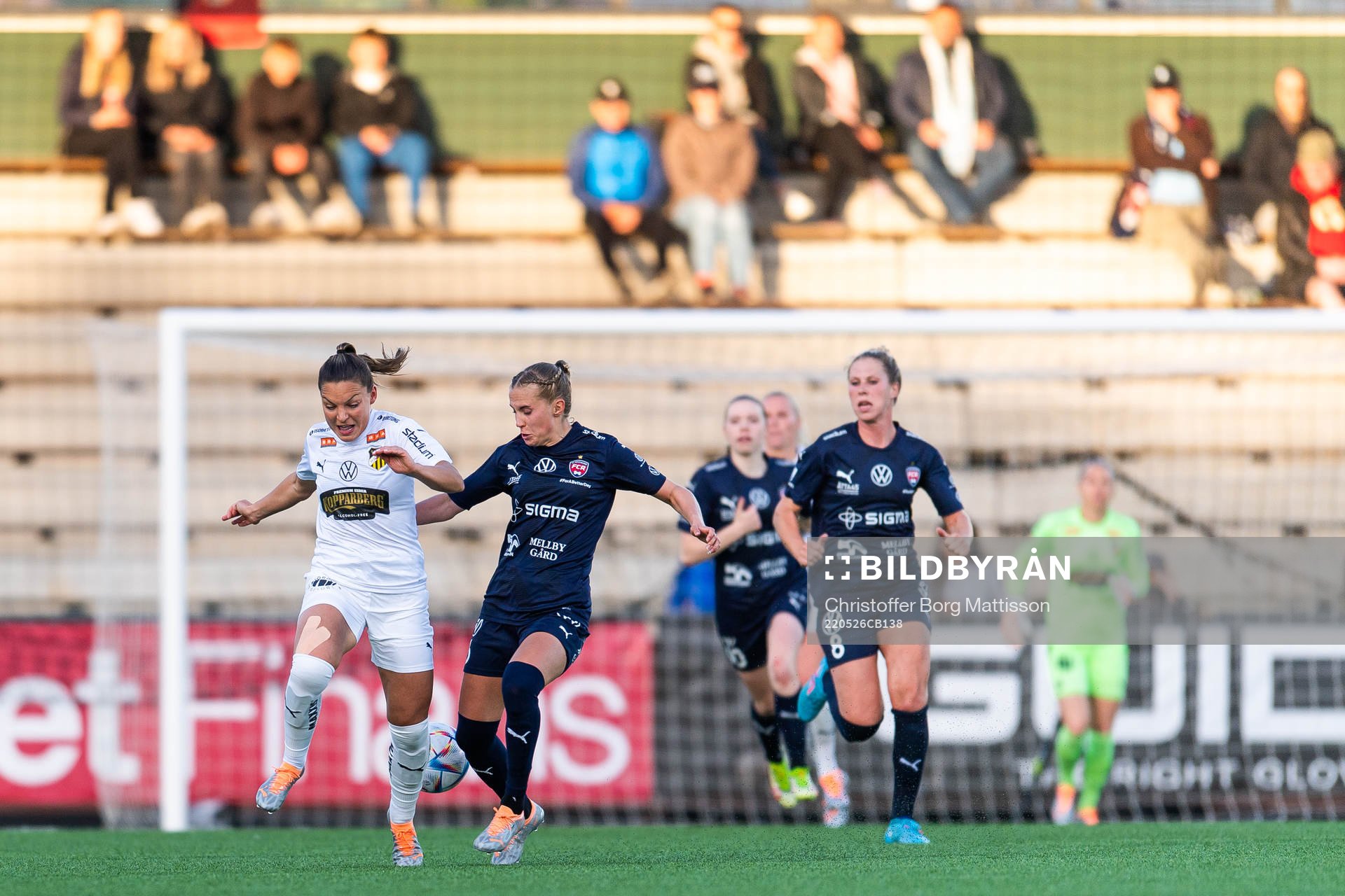 Häckens Johanna Ryttning Kaneryd och Rosengårds Ria Noora