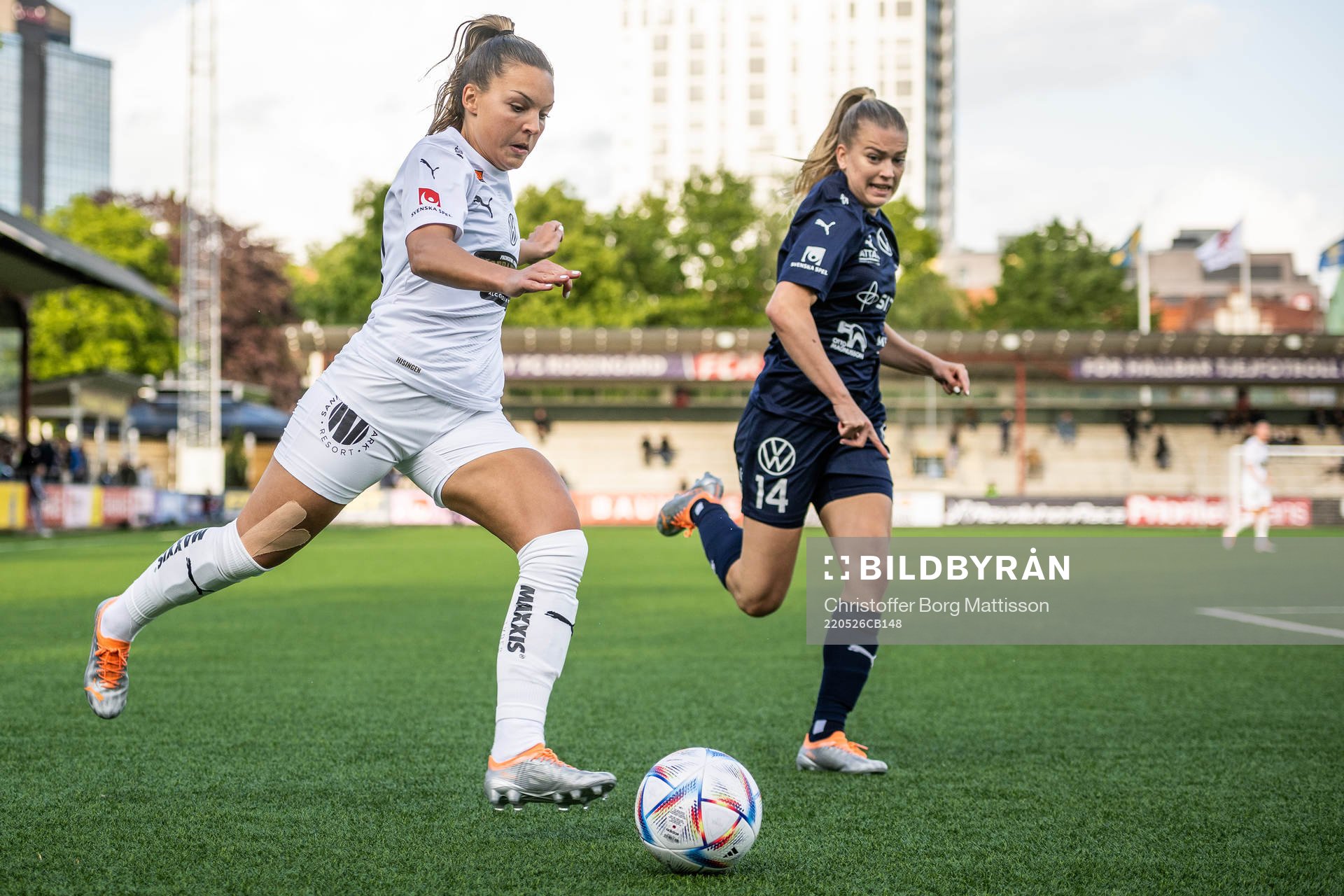Häckens Johanna Ryttning Kaneryd och Rosengårds Charlotte