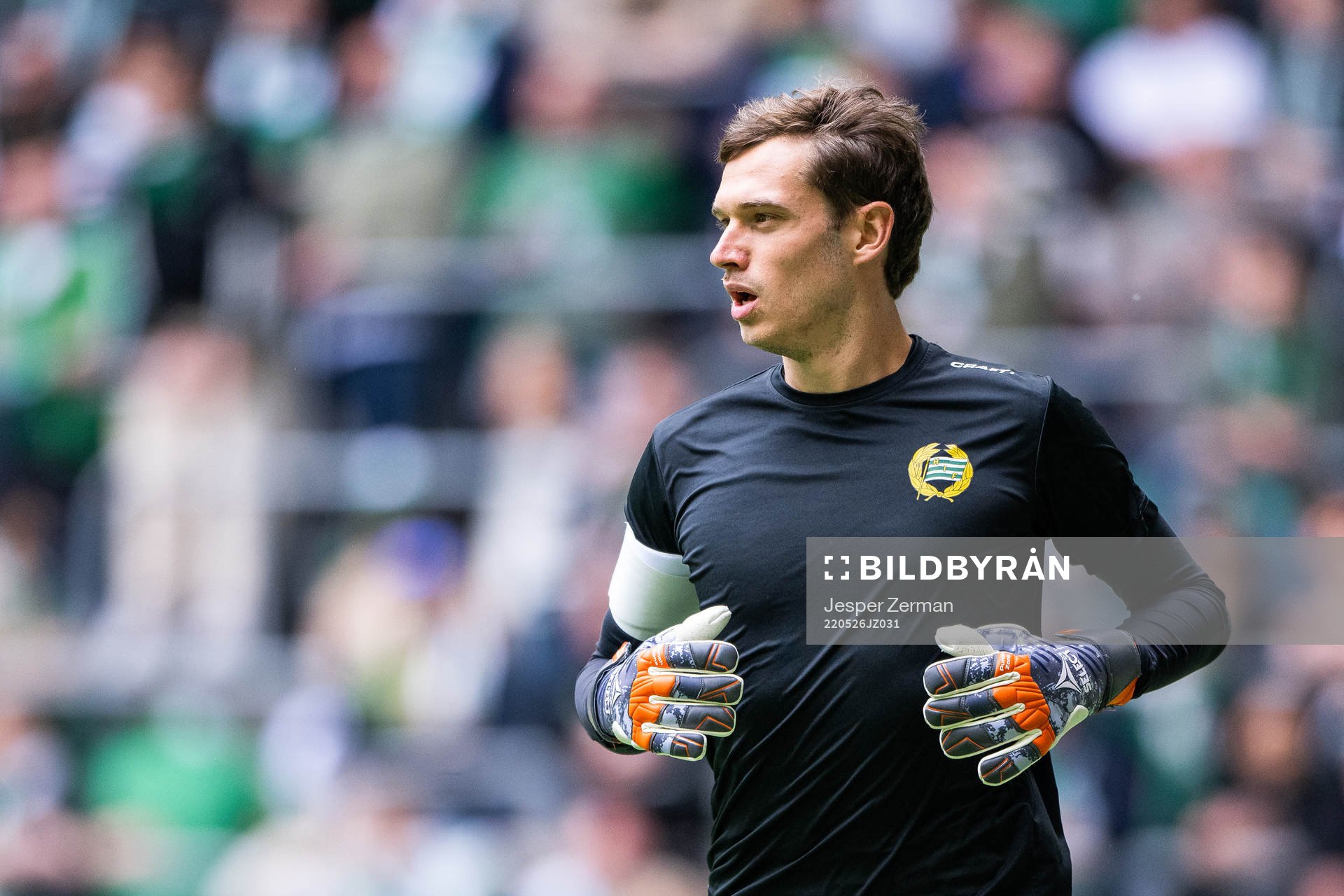 Hammarbys målvakt Davor Blazevic