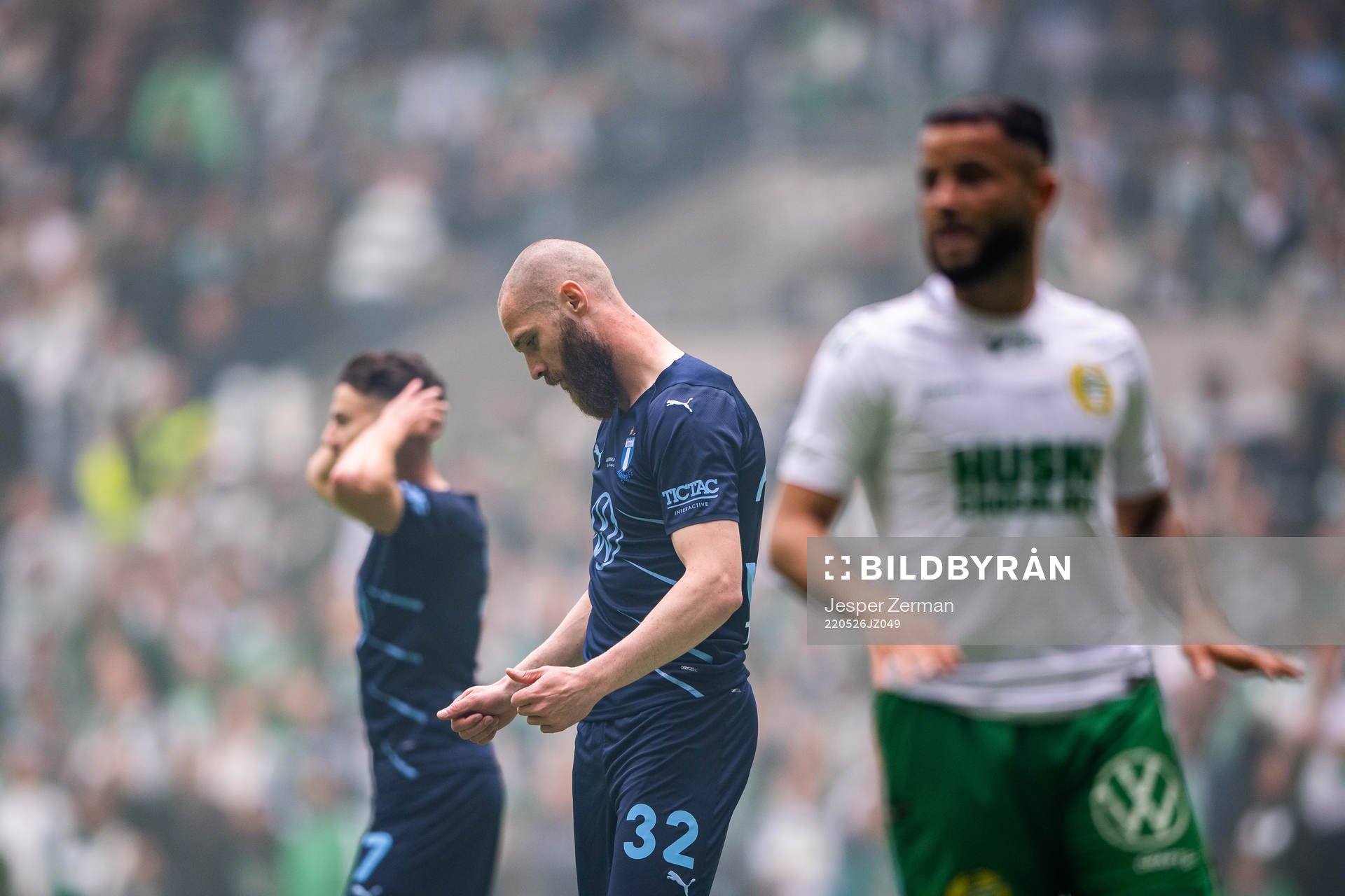 Malmö FFs Jo Inge Berget deppar
