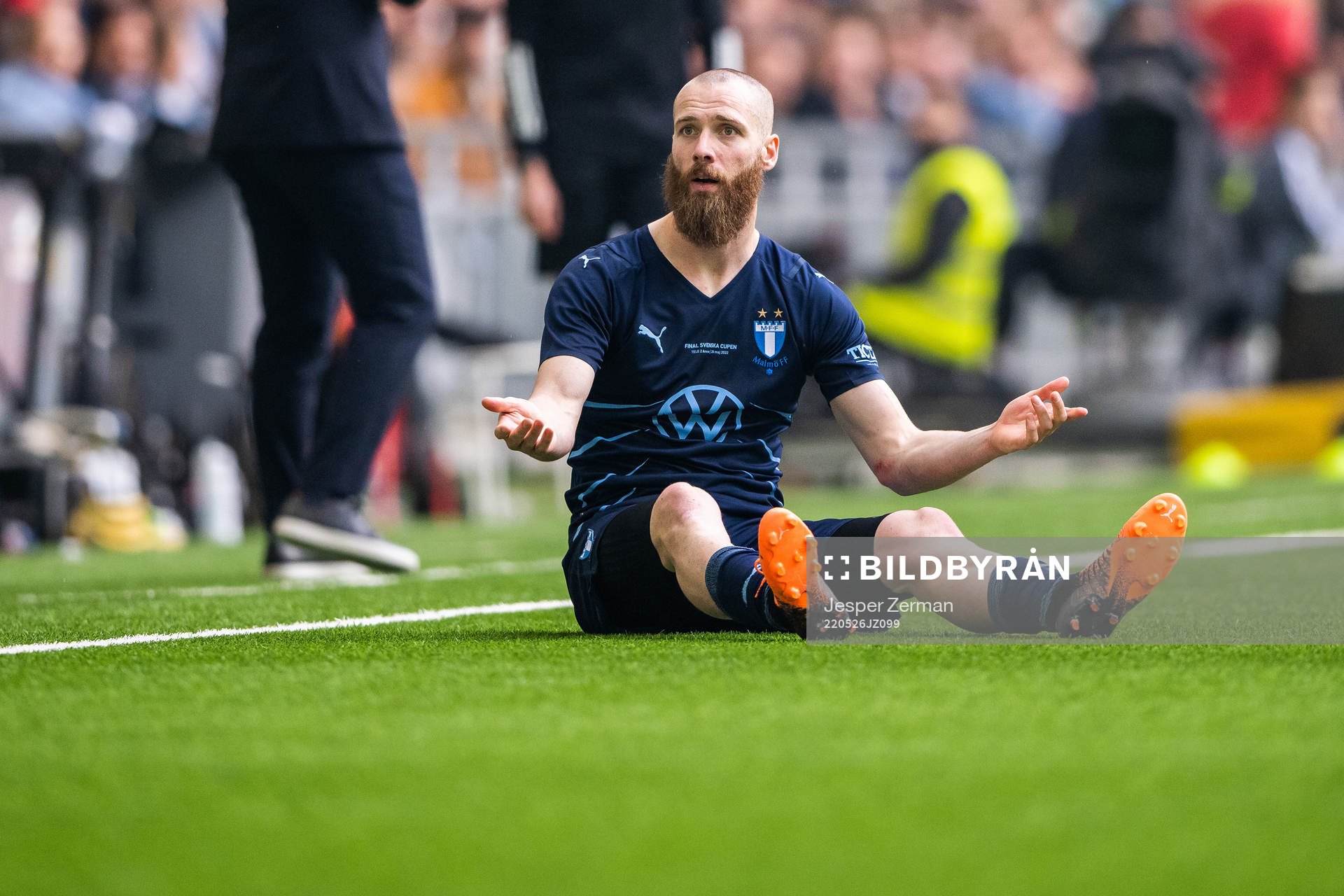Malmö FFs Jo Inge Berget reagerar