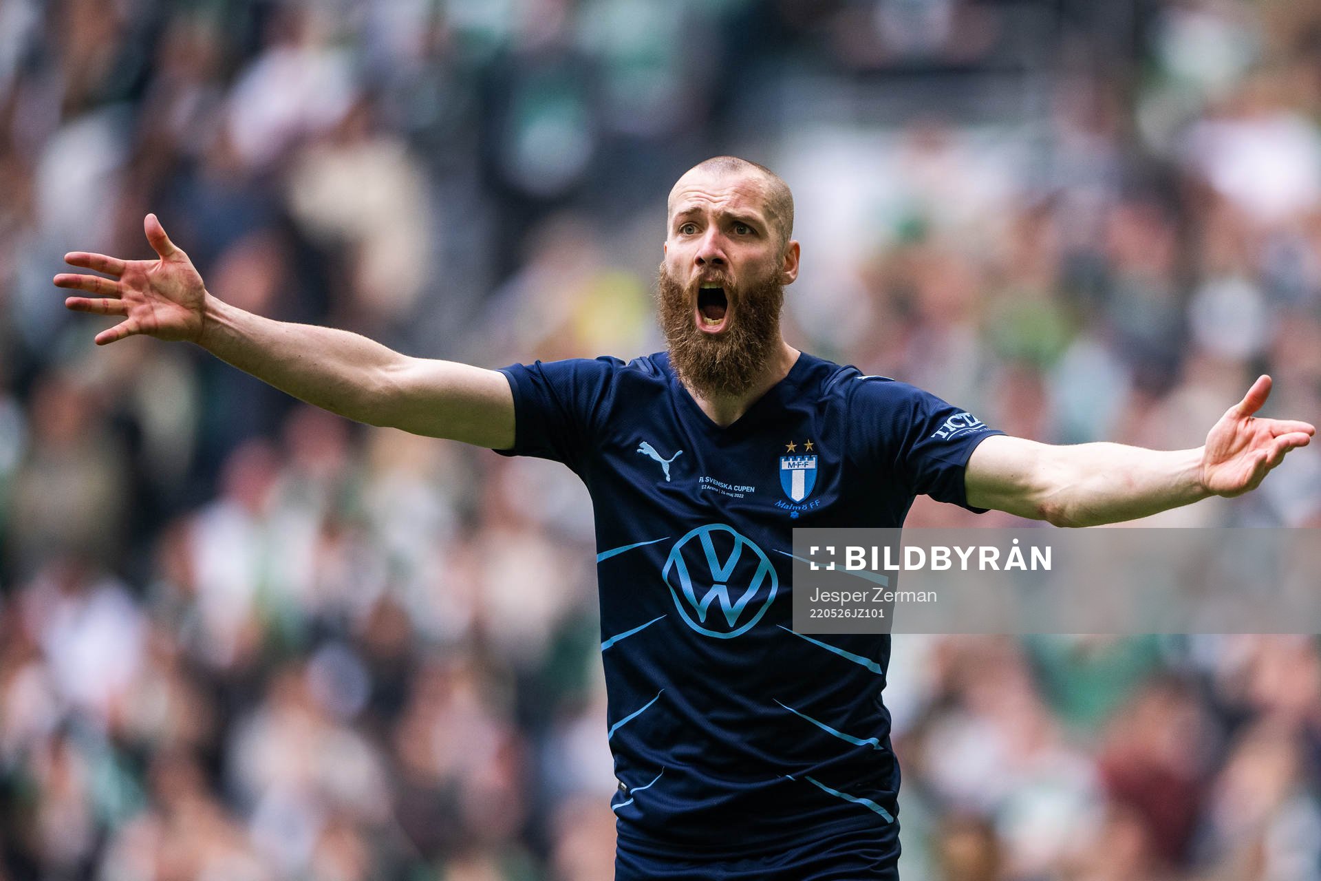 Malmö FFs Jo Inge Berget reagerar