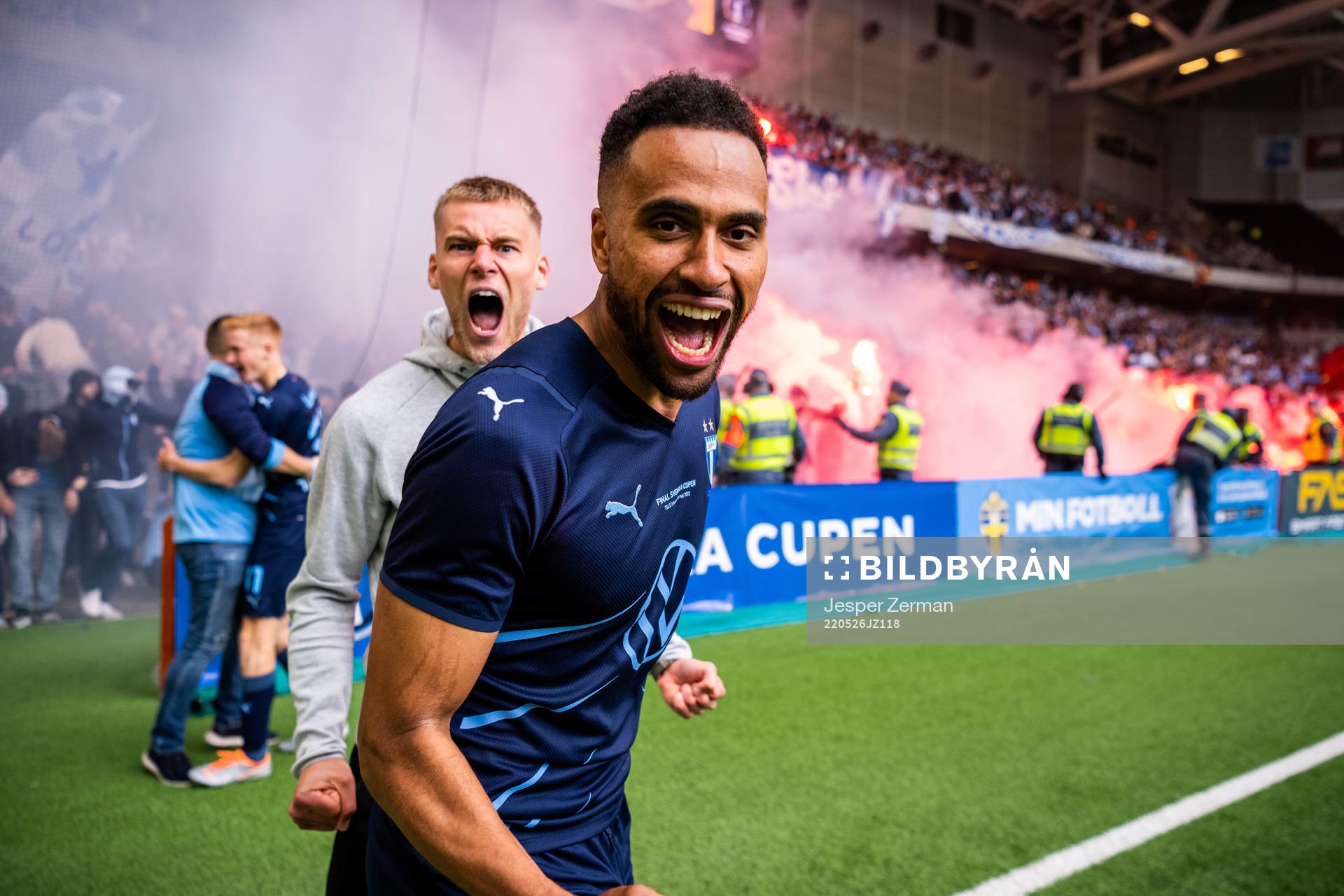 Malmö FFs Isaac Kiese Thelin jublar