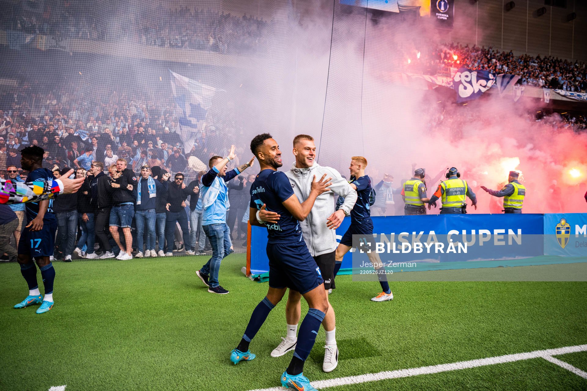 Malmö FFs Isaac Kiese Thelin jublar