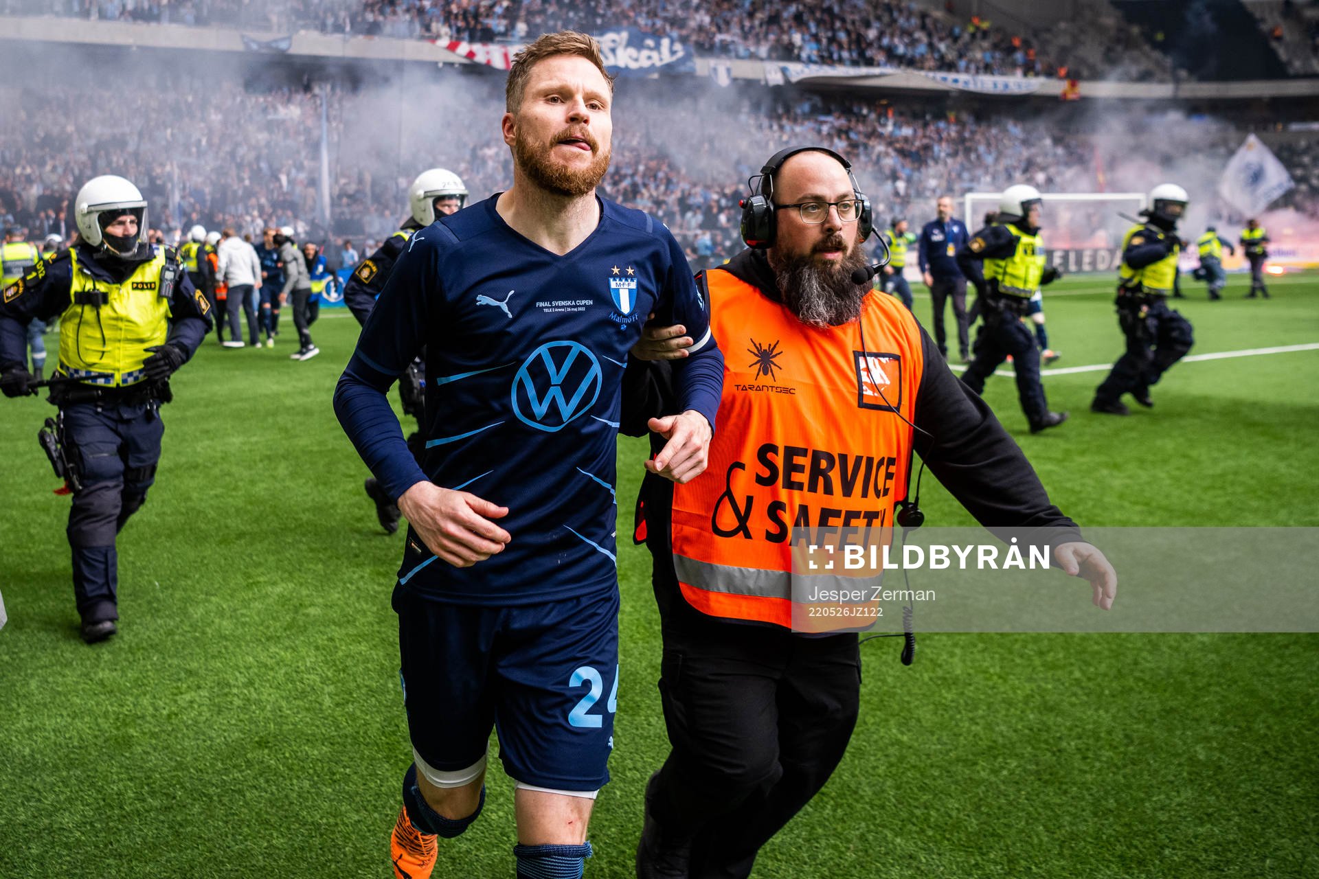 Malmö FFs Lasse Nielsen jublar
