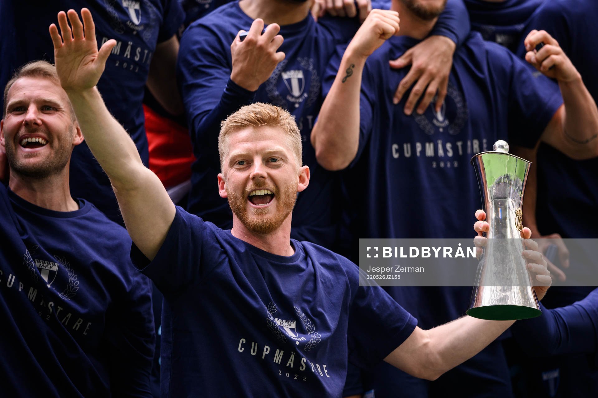 Malmö FFs Anders Christiansen jublar