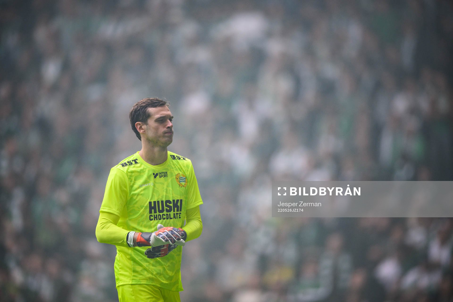 Hammarbys målvakt Davor Blazevic