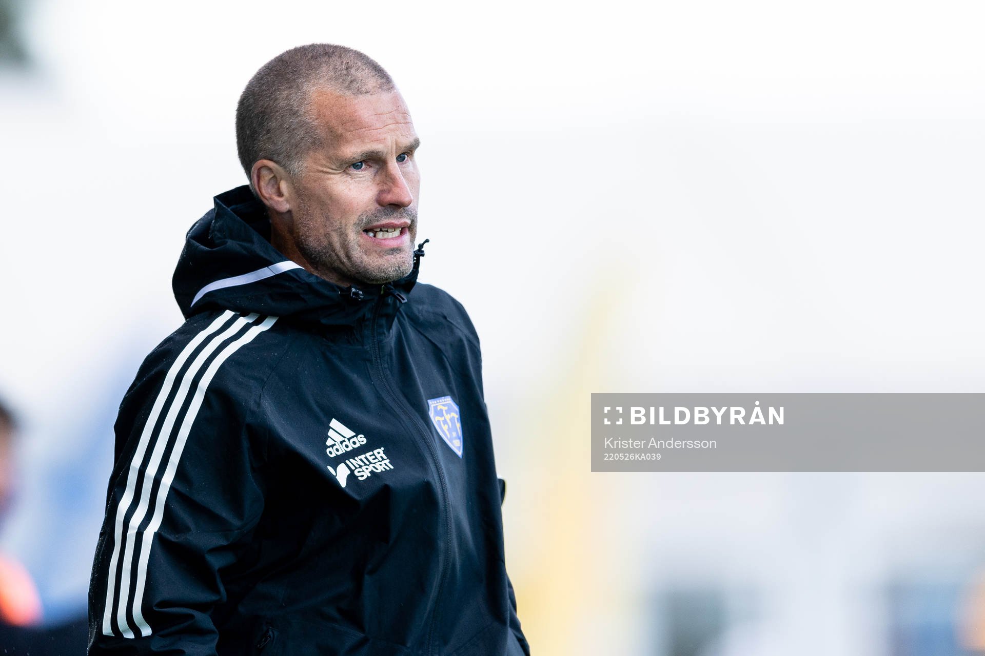 Falkenbergs tränare Christoffer Andersson