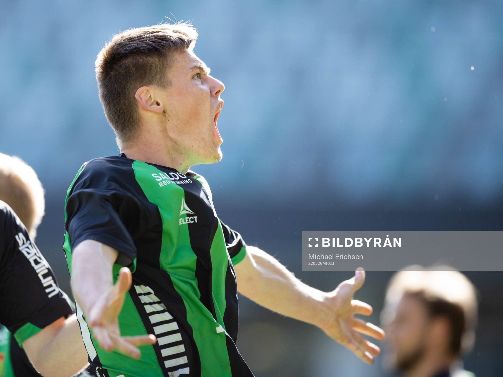 GAIS Axel Henriksson jublar
