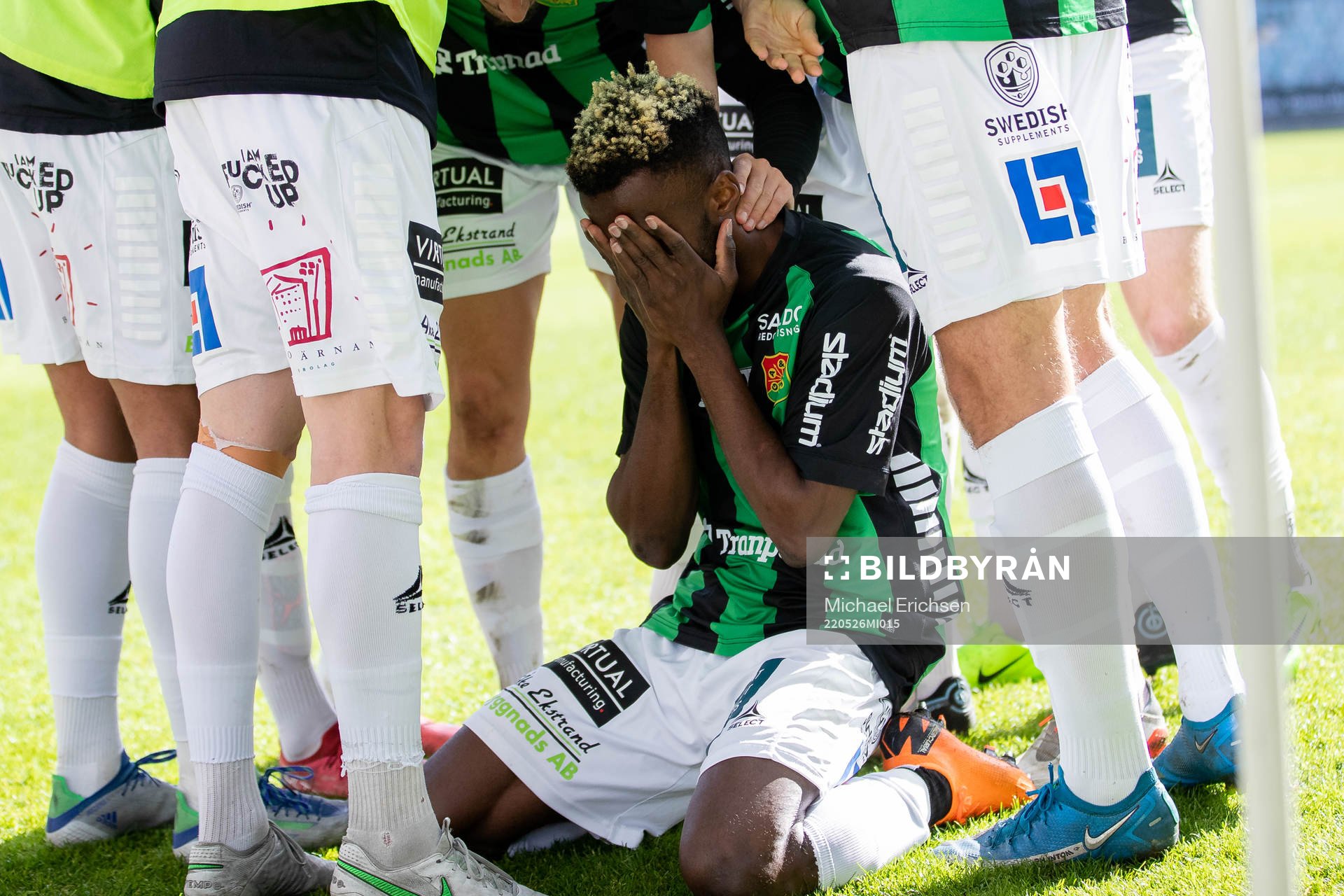 GAIS Rickard Emeka Friday jublar