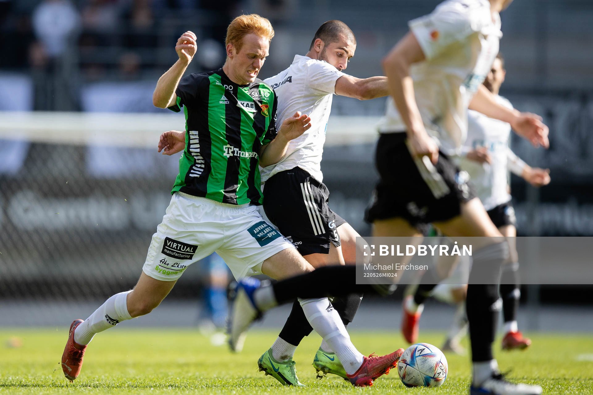 GAIS Viktor Krüger och Oskarshamns Tamazi Tsetskhladze