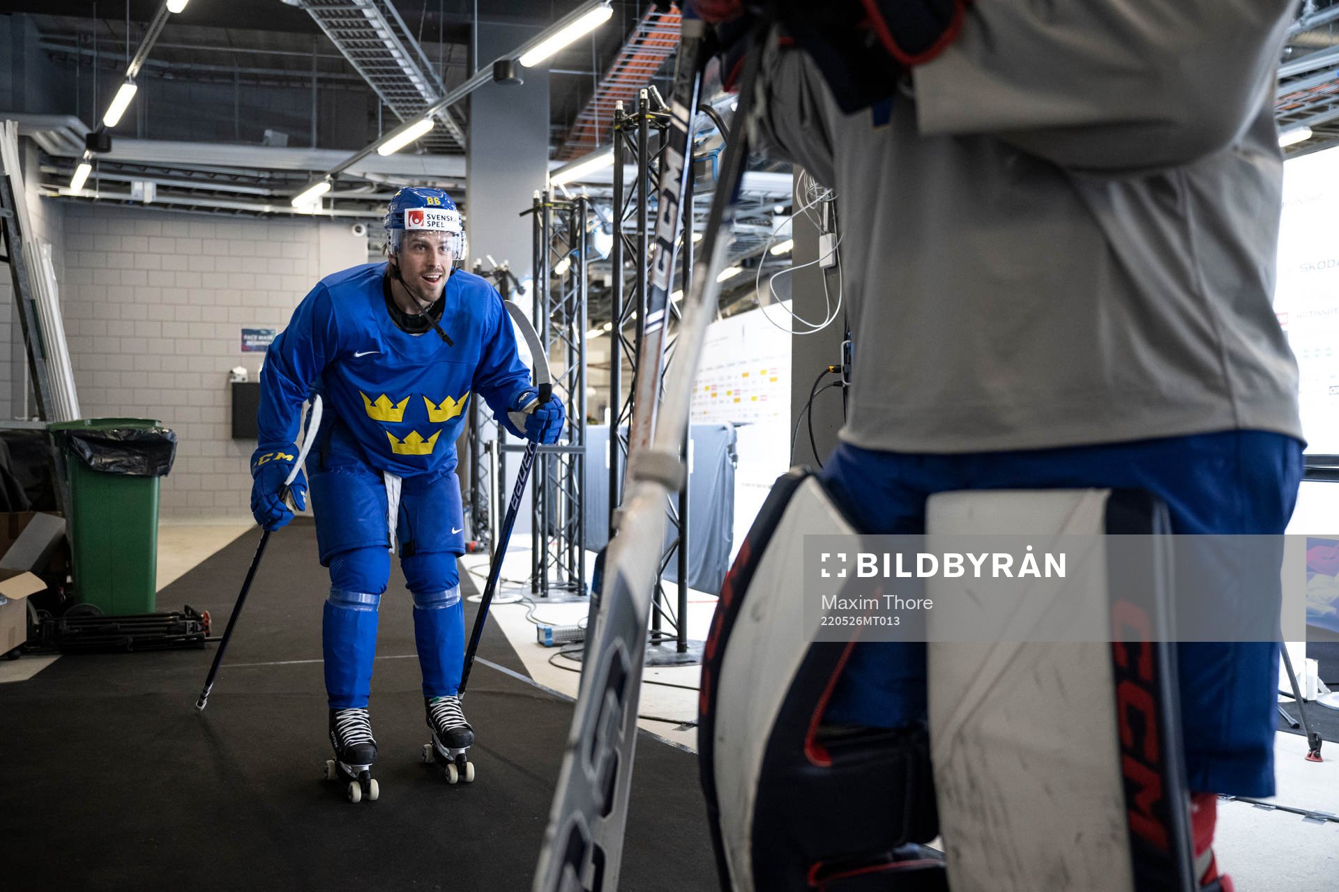 Mathias Bromé of Sweden