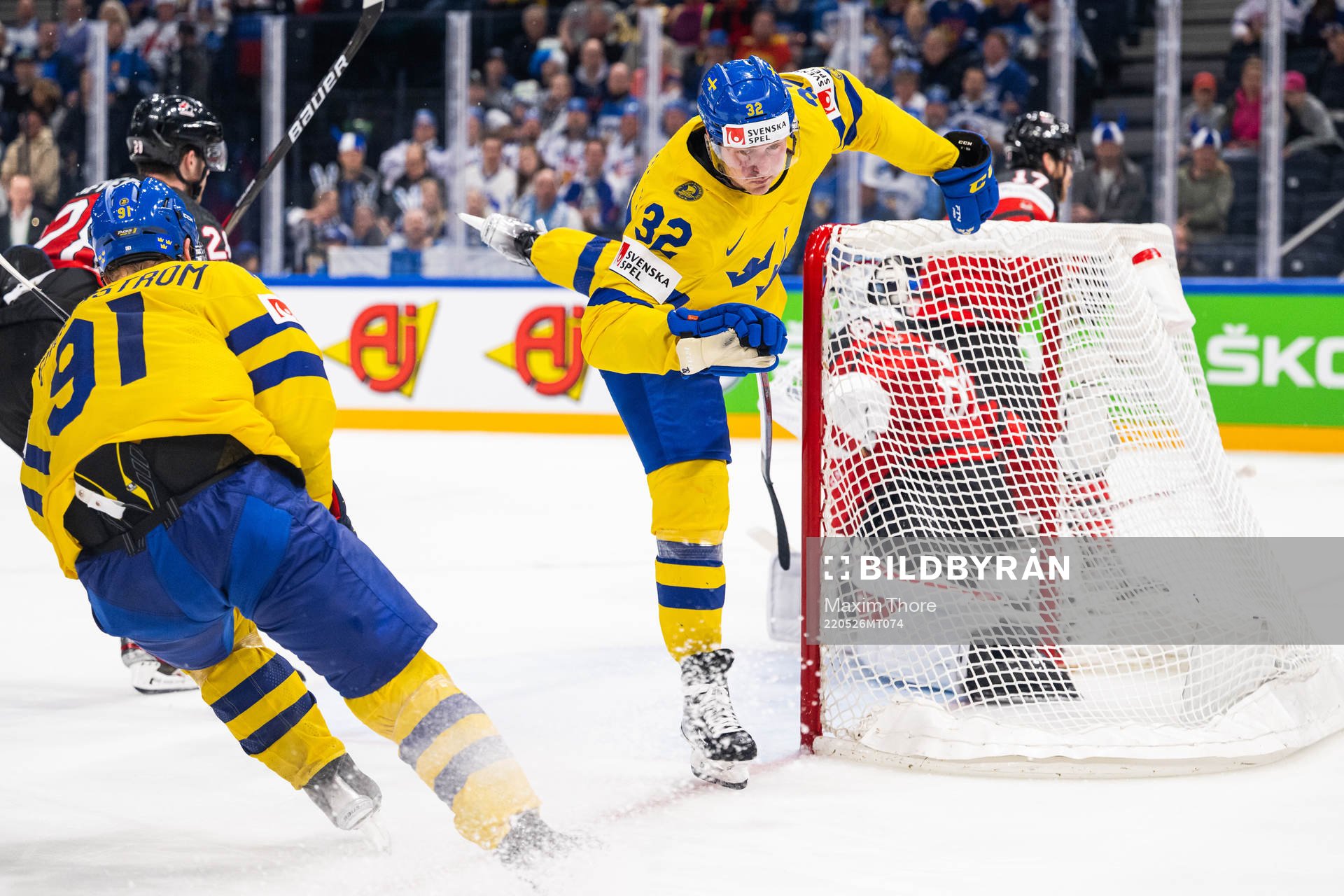 Lucas Wallmark of Sweden