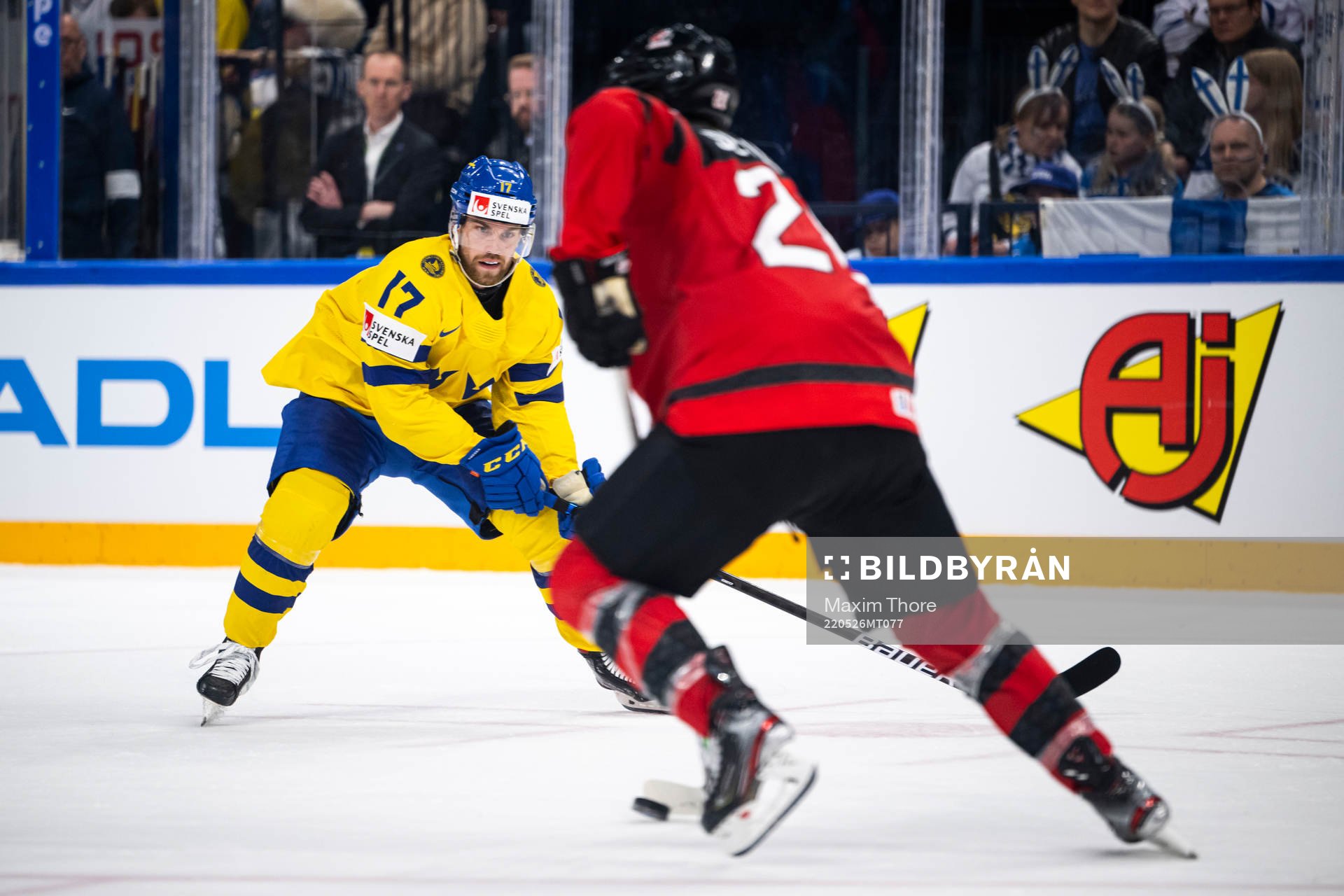 Oskar Lang of Sweden
