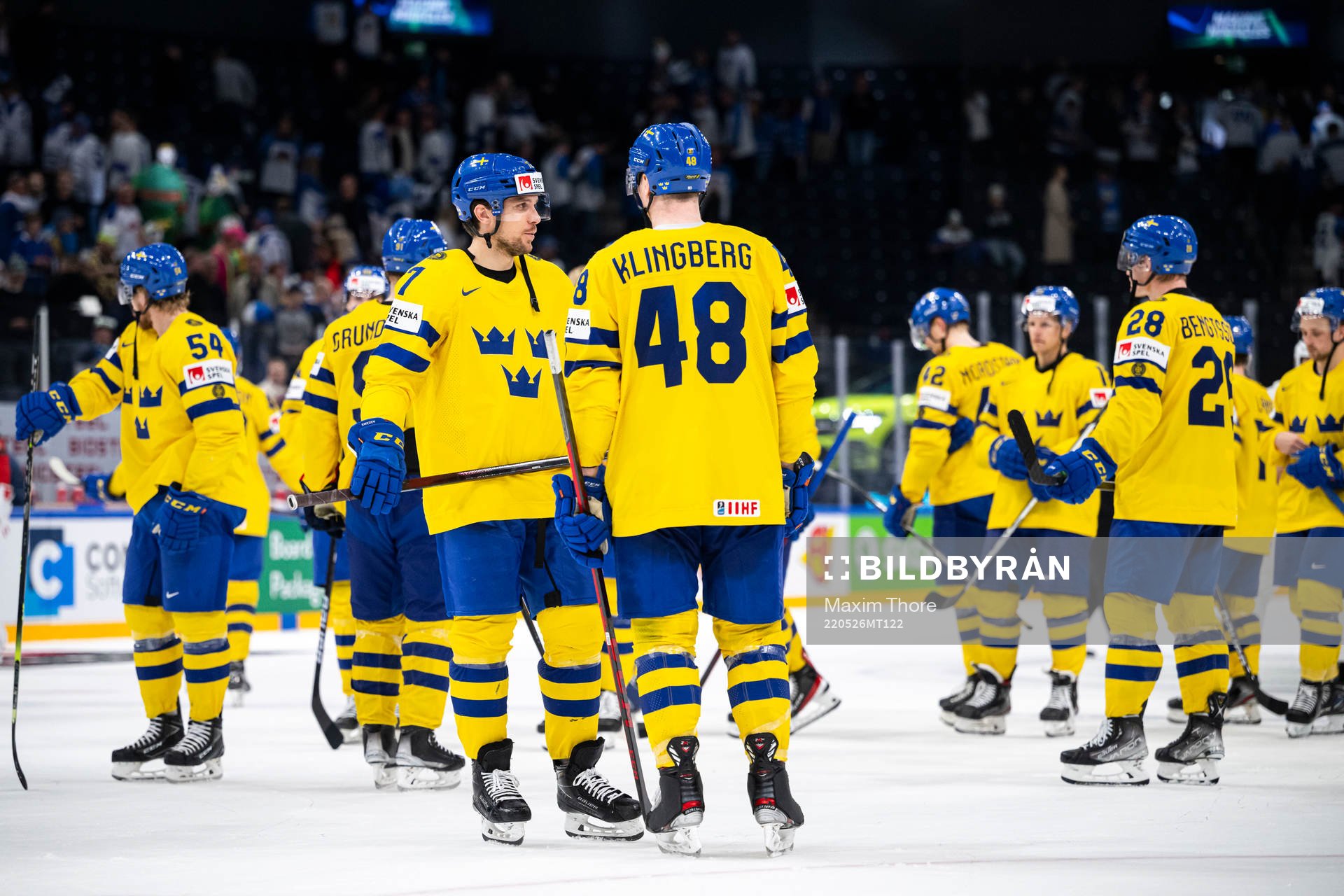 Henrik Tömmernes of Sweden looks dejected