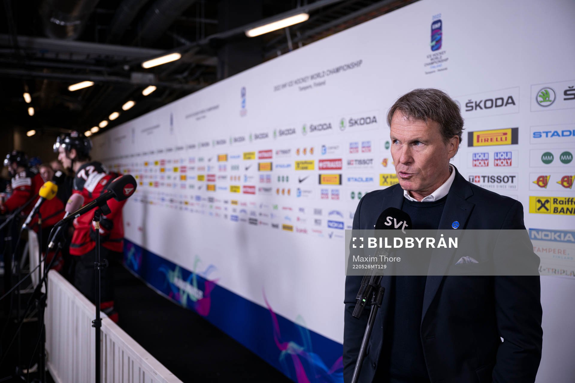 Head coach Johan Garpenlöv of Sweden