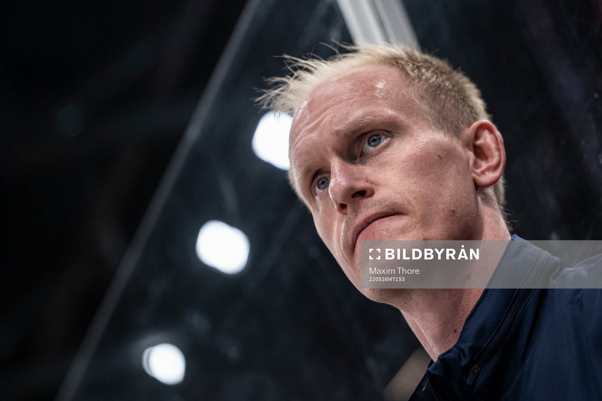 Physio Johan Söderström of Sweden