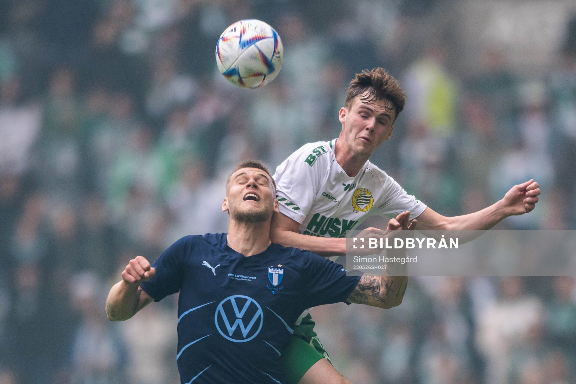 Malmö FFs Felix Beijmo och Hammarbys Williot Swedberg