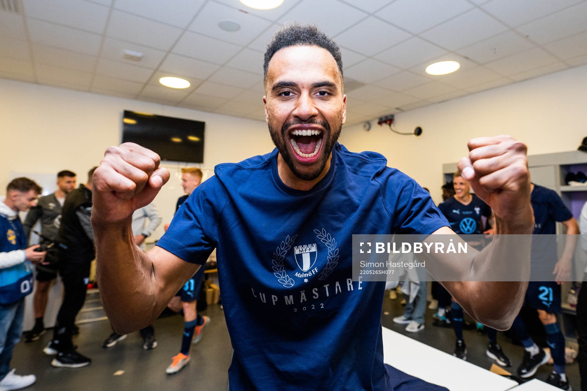 Malmö FFs Isaac Kiese Thelin jublar