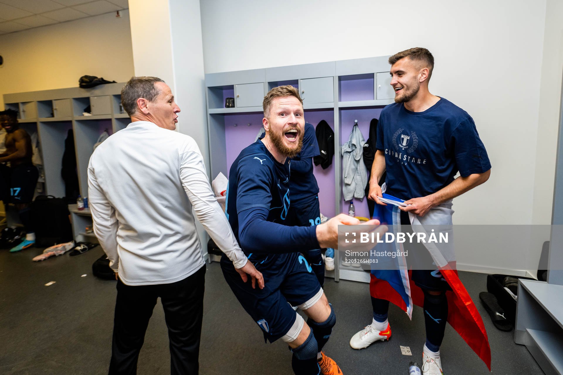 Malmö FFs Lasse Nielsen jublar