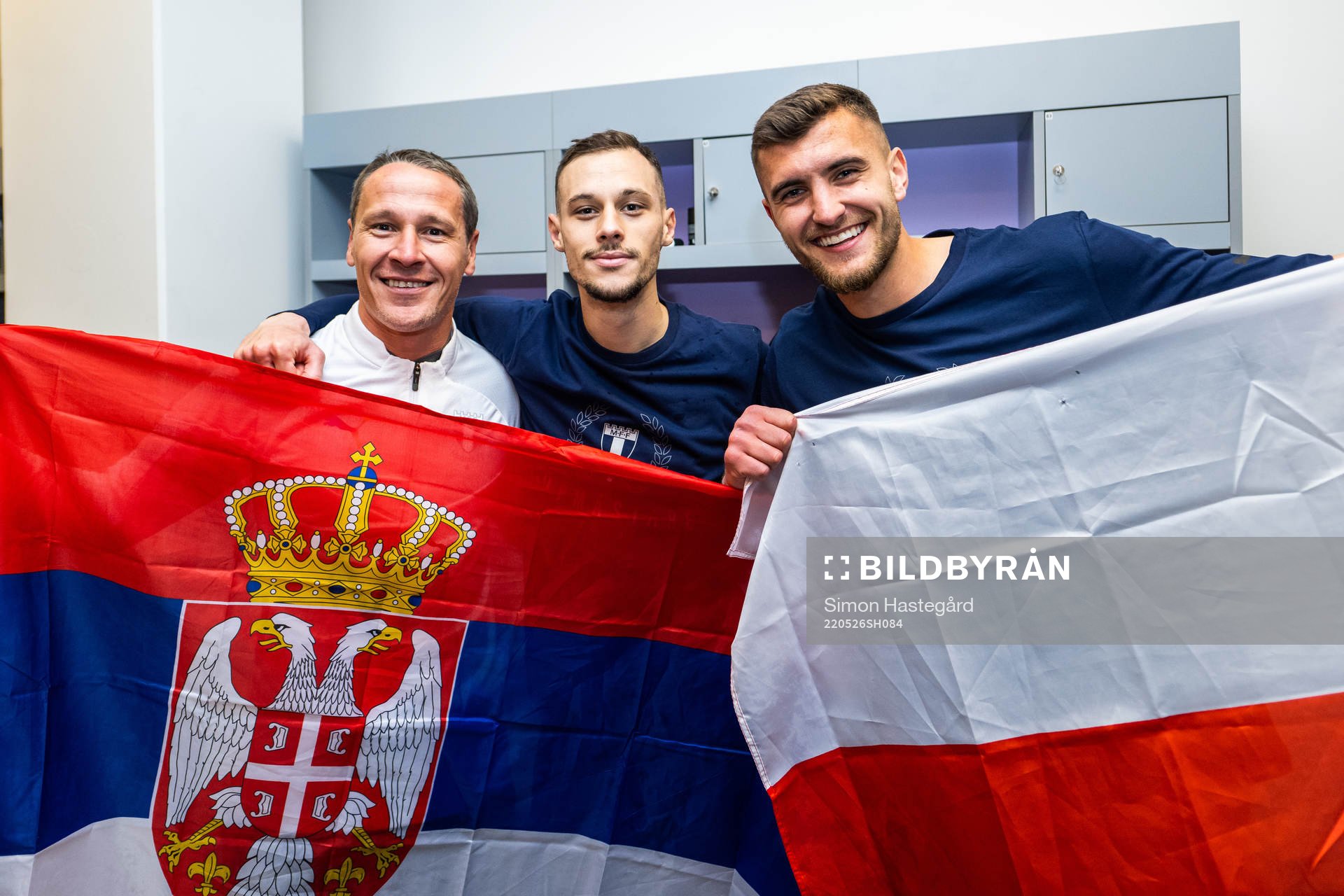 Malmö FFs Veljko Birmancevic jublar