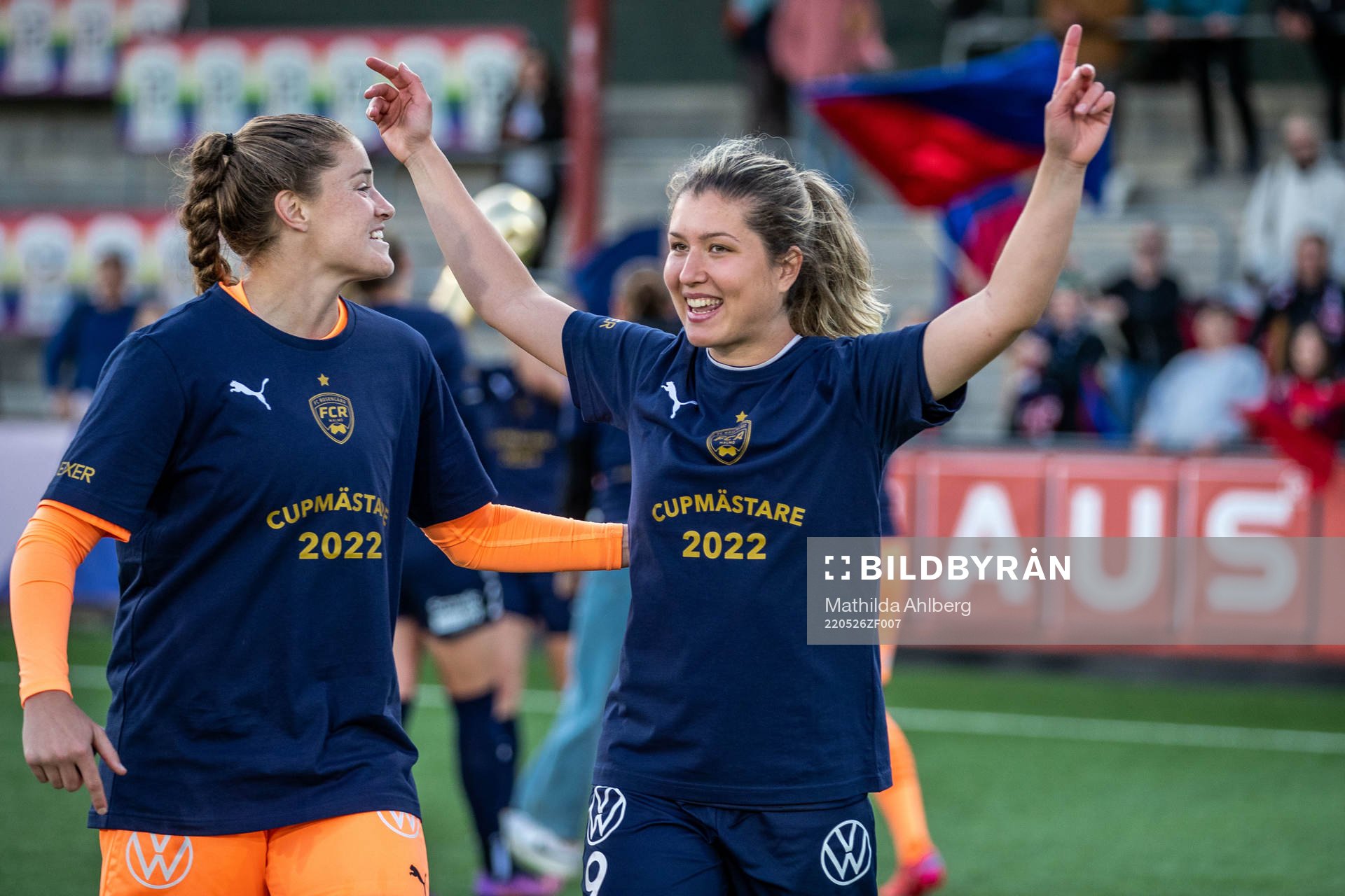 Rosengårds Loreta Kullashi jublar