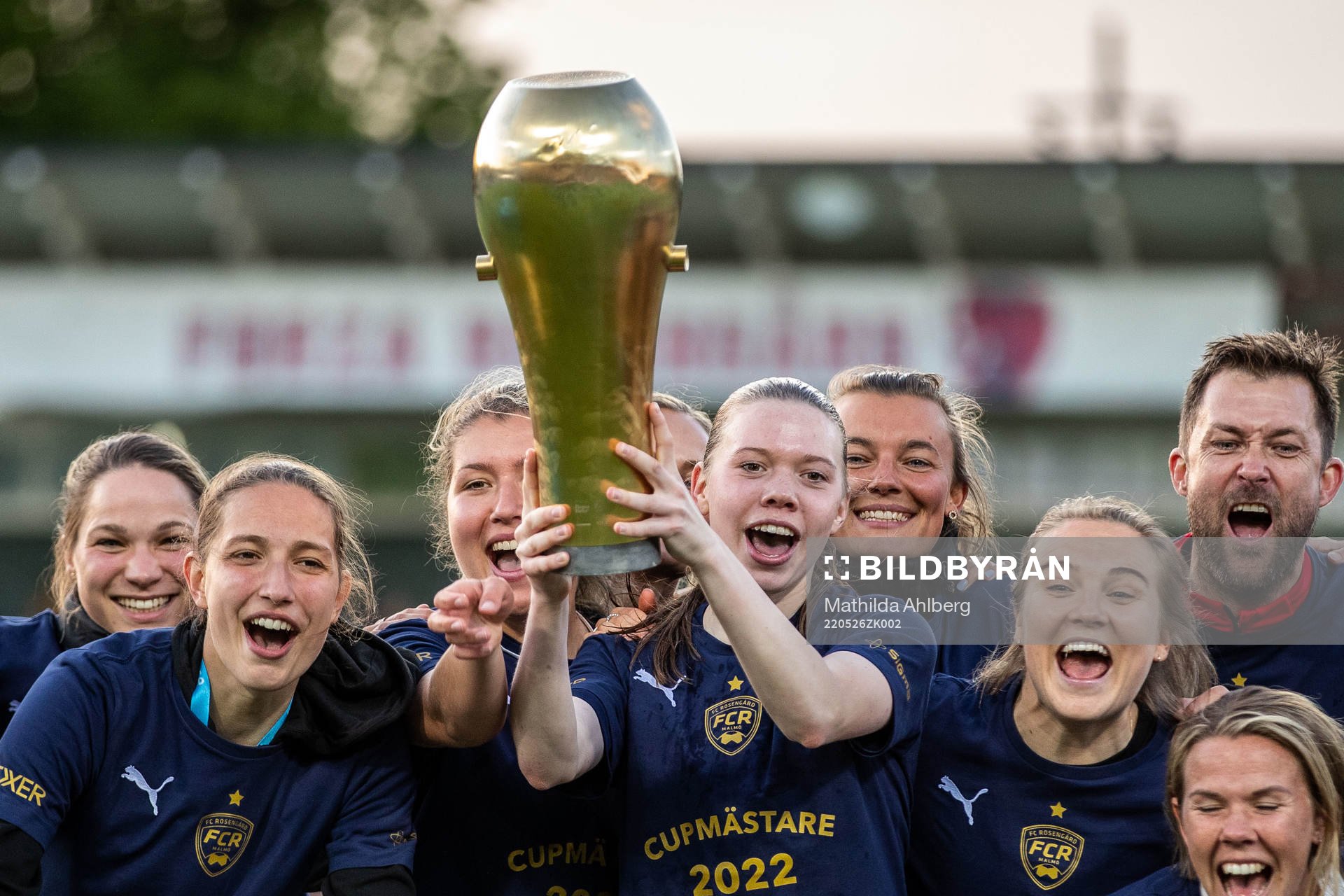 Rosengårds Bea Sprung jublar