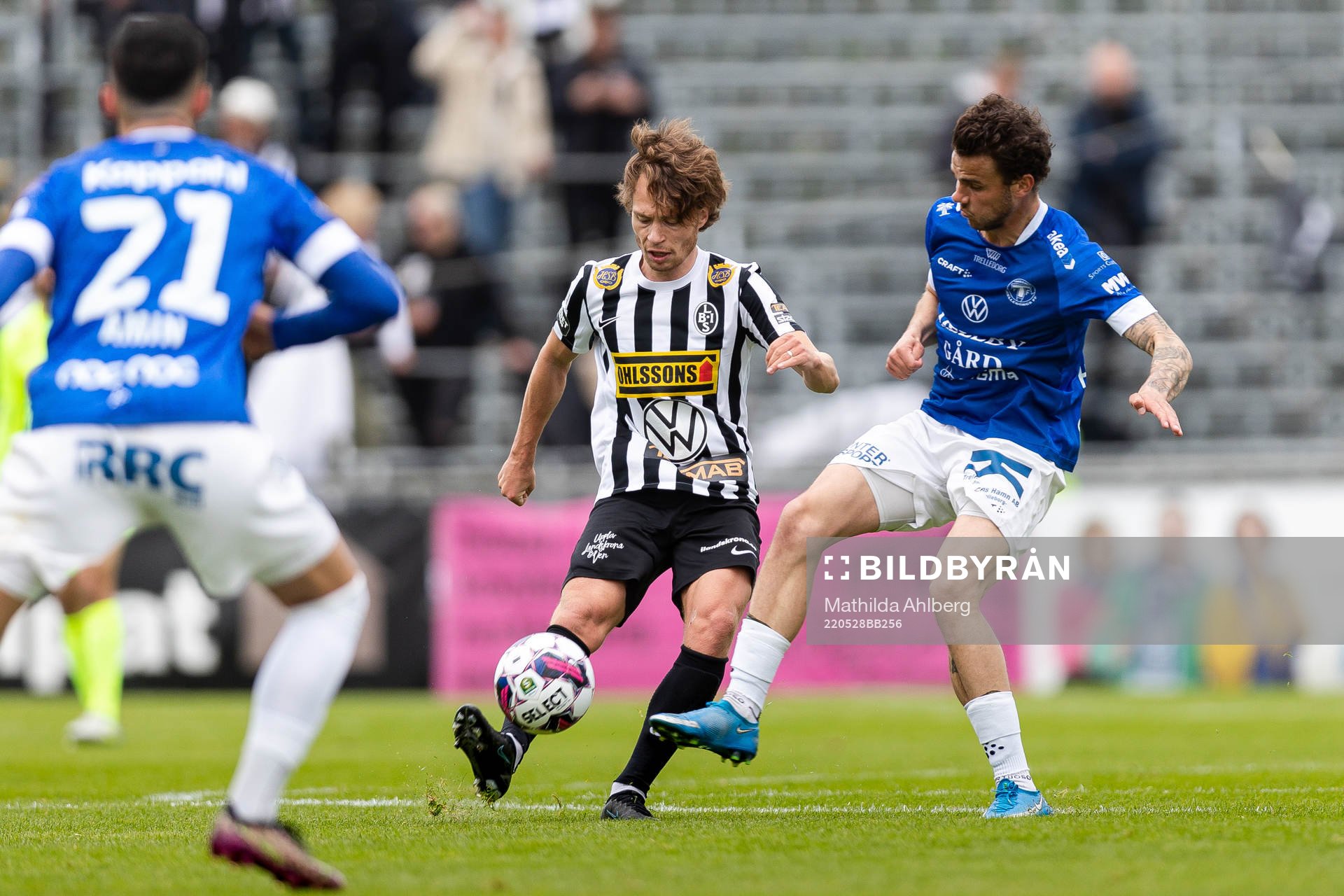 Landskronas Filip Ottosson och Trelleborgs Herman Hallberg
