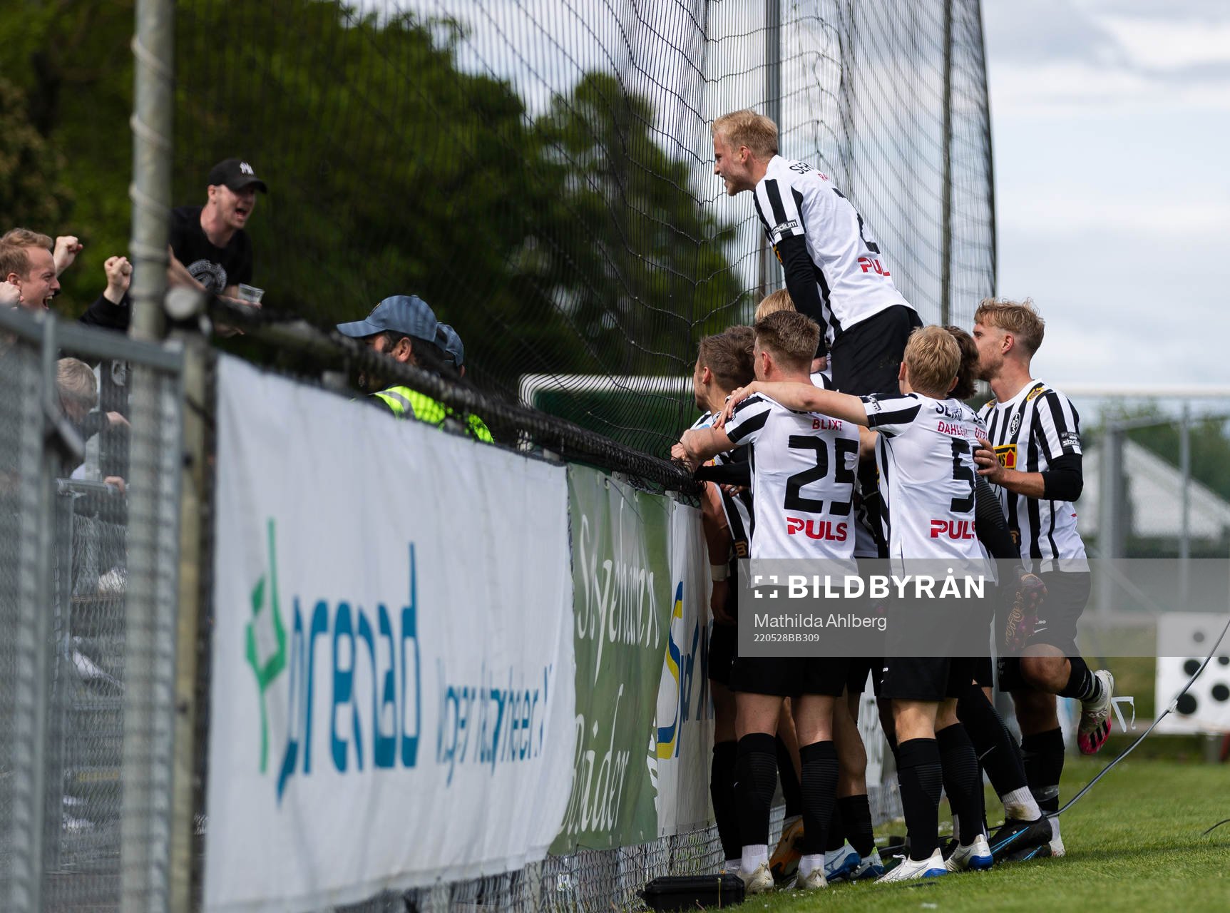 Landskronas Johan Rapp jublar
