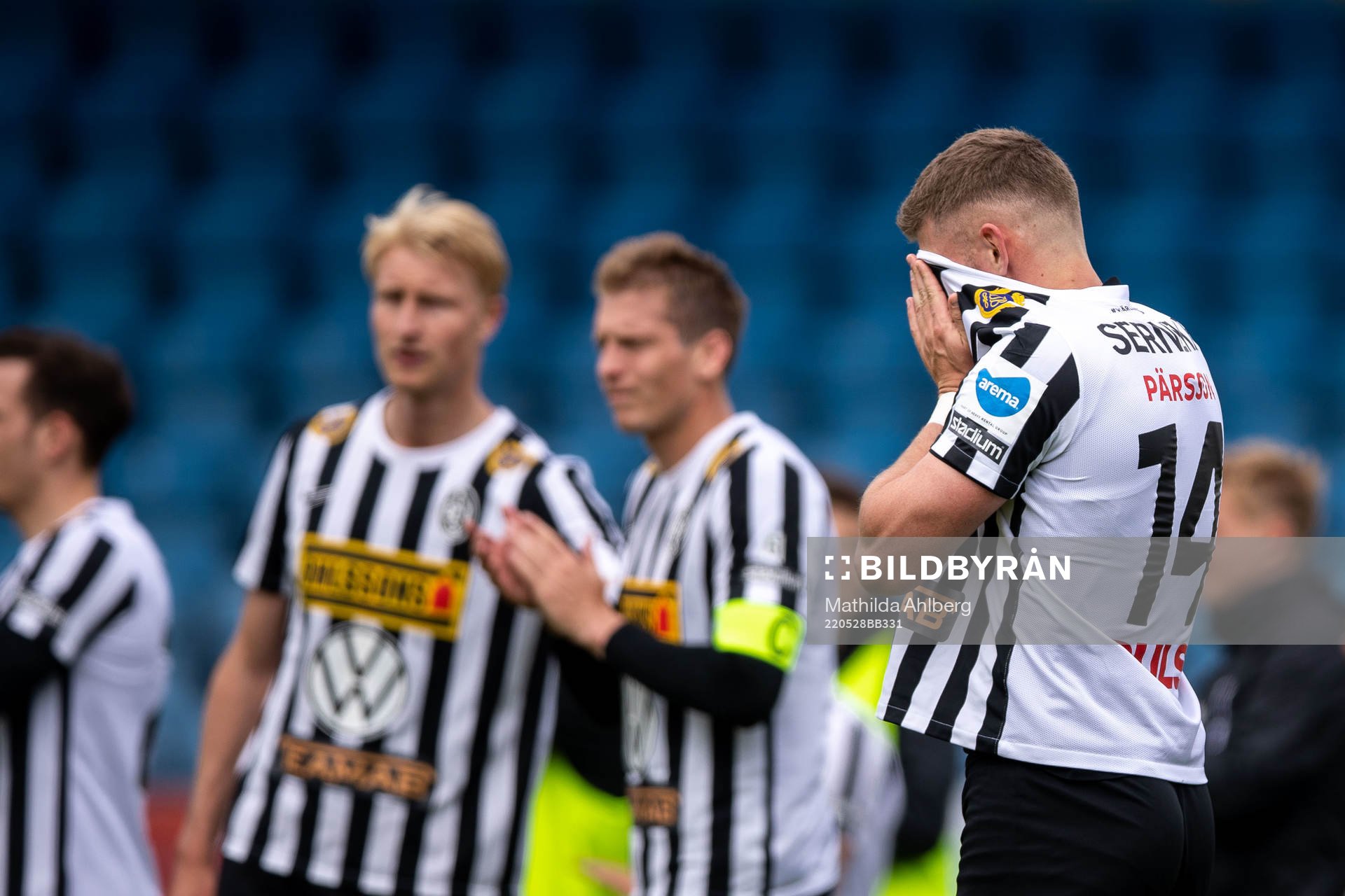 Landskronas Erik Pärsson deppar
