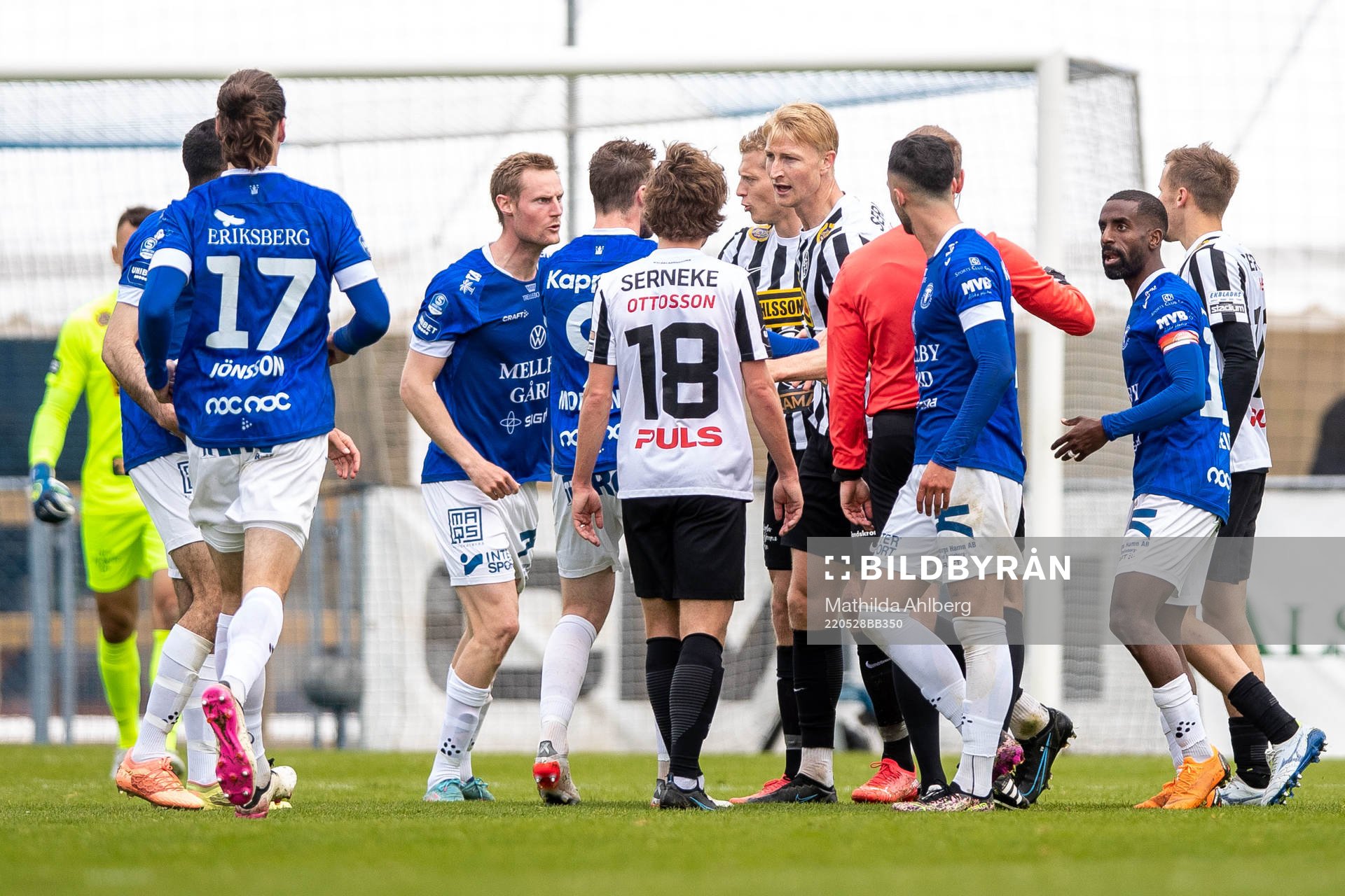 Trelleborgs Anton Tideman och Nicolas Mortensen i